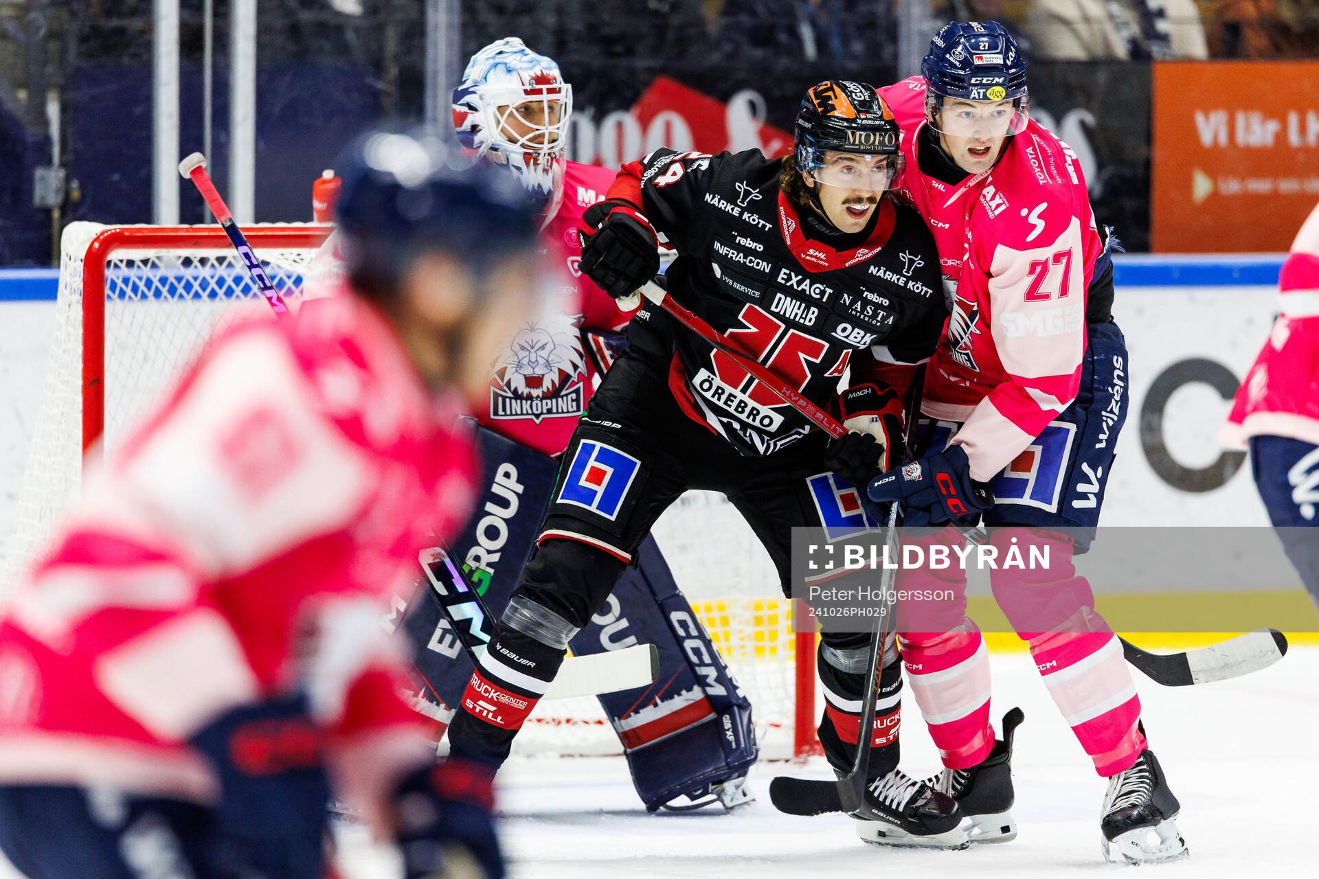 Örebros Hannes Björninen och Linköpings William Worge