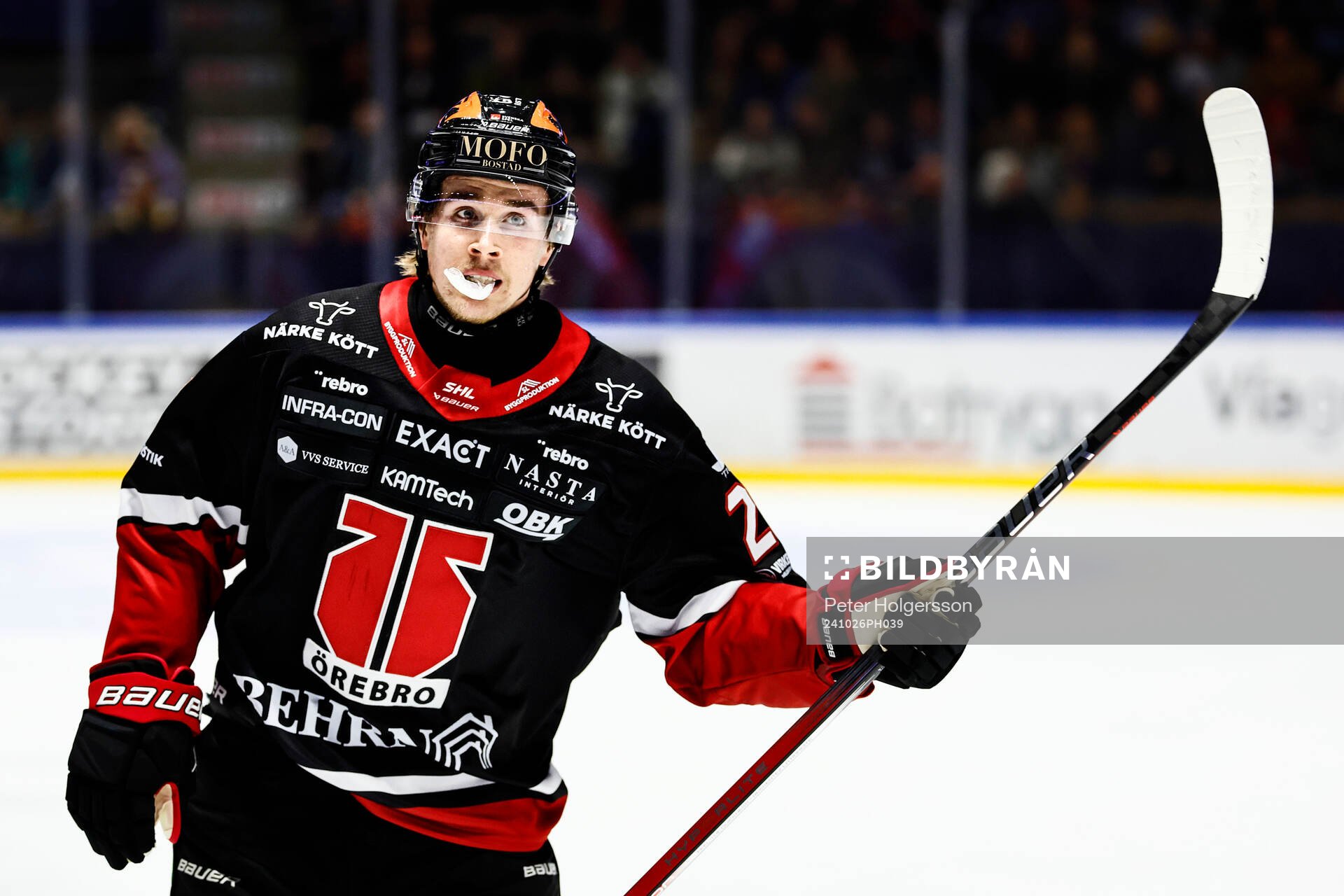 Örebros Peetro Seppälä jublar