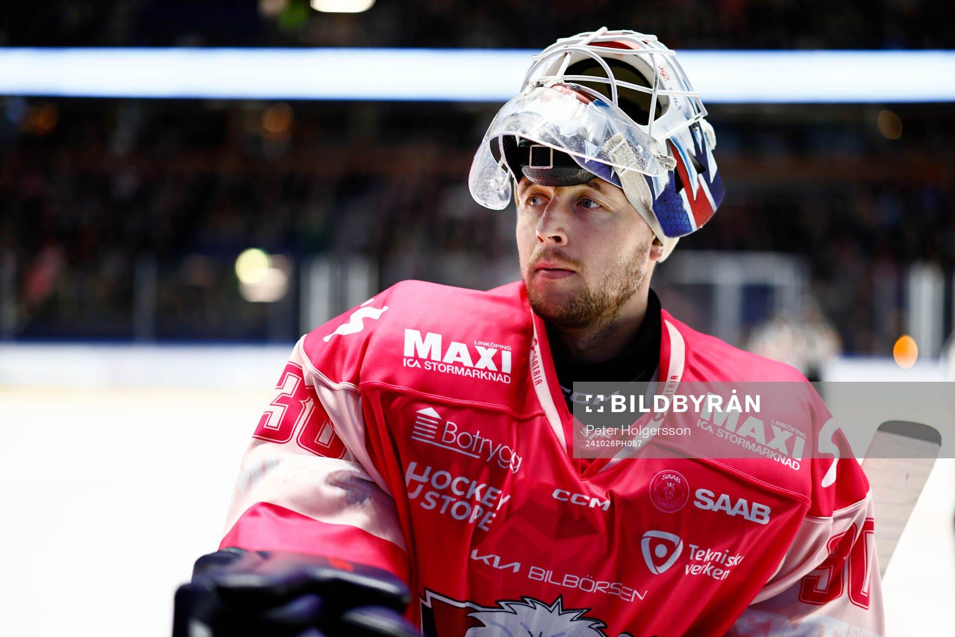 Linköpings målvakt Christian Heljanko