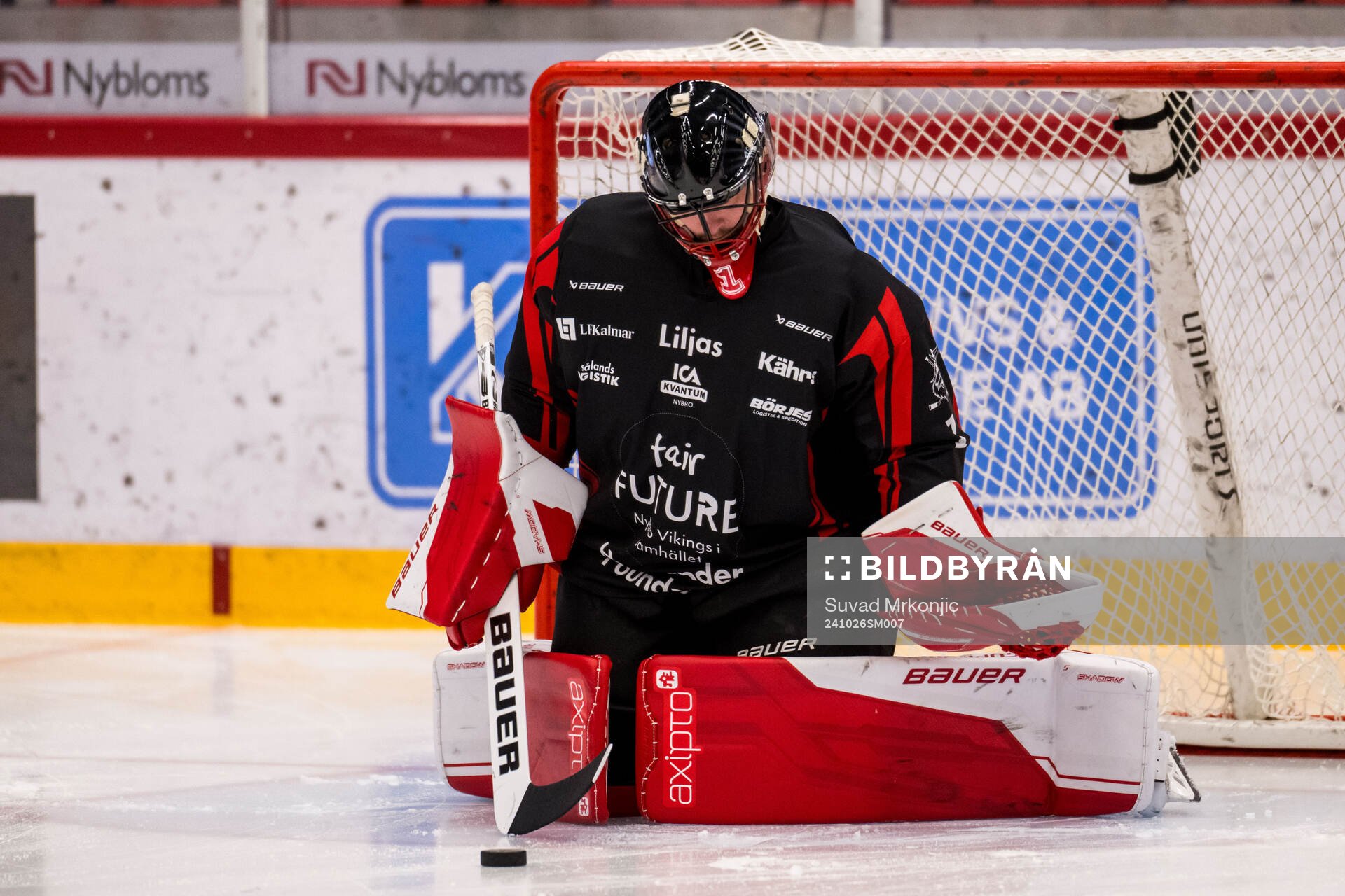 Nybros målvakt Tex Williamsson