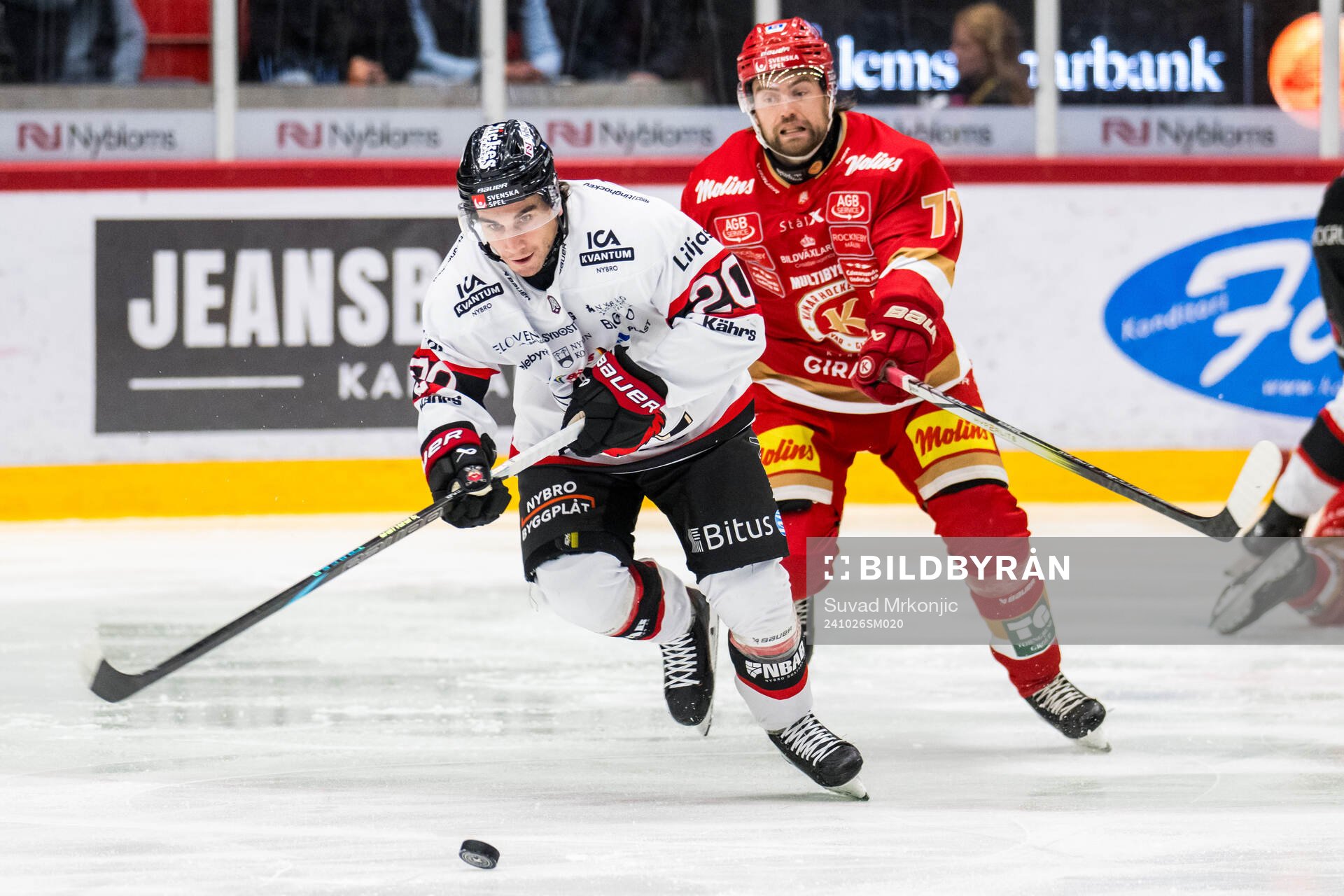 Nybros Juho Liuksiala och Kalmars Gabriel Olsson
