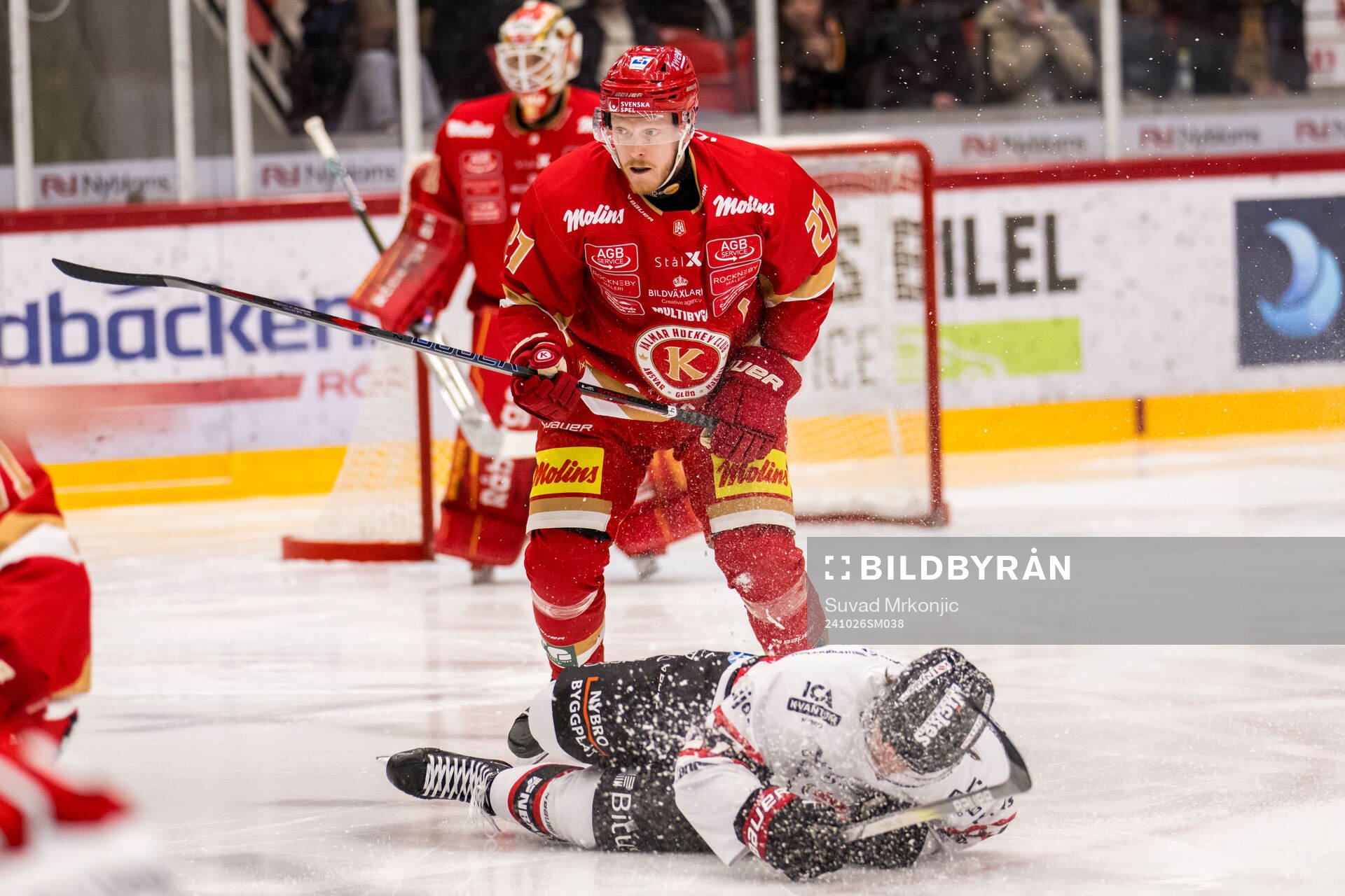 Kalmars Henrik Nilsson och Nybros Alex Ciernik