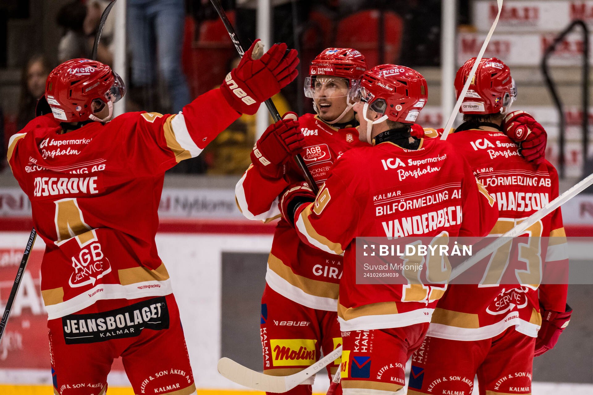 Kalmars Valdemar Johansson jublar