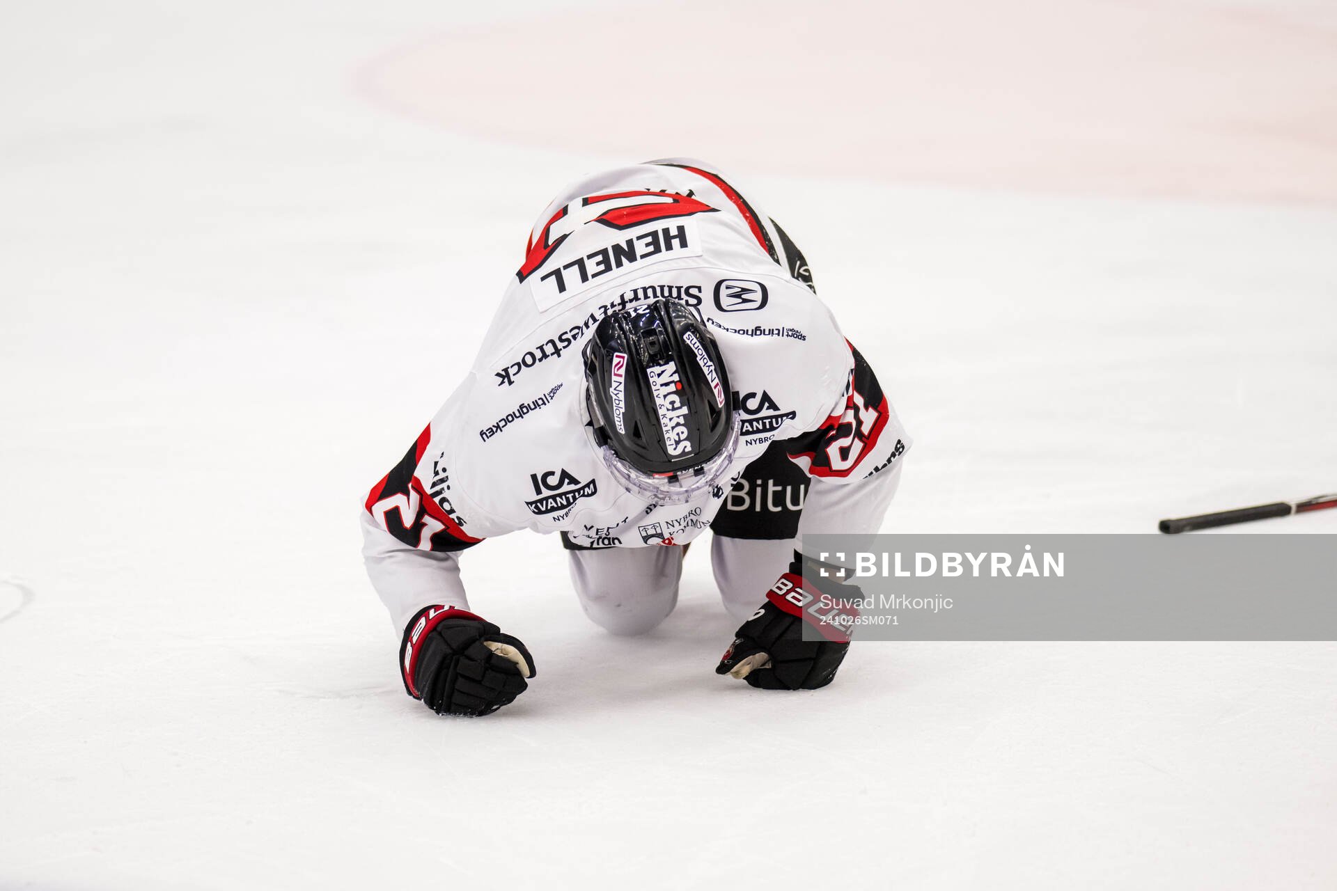 Nybros Otto Henell har ont
