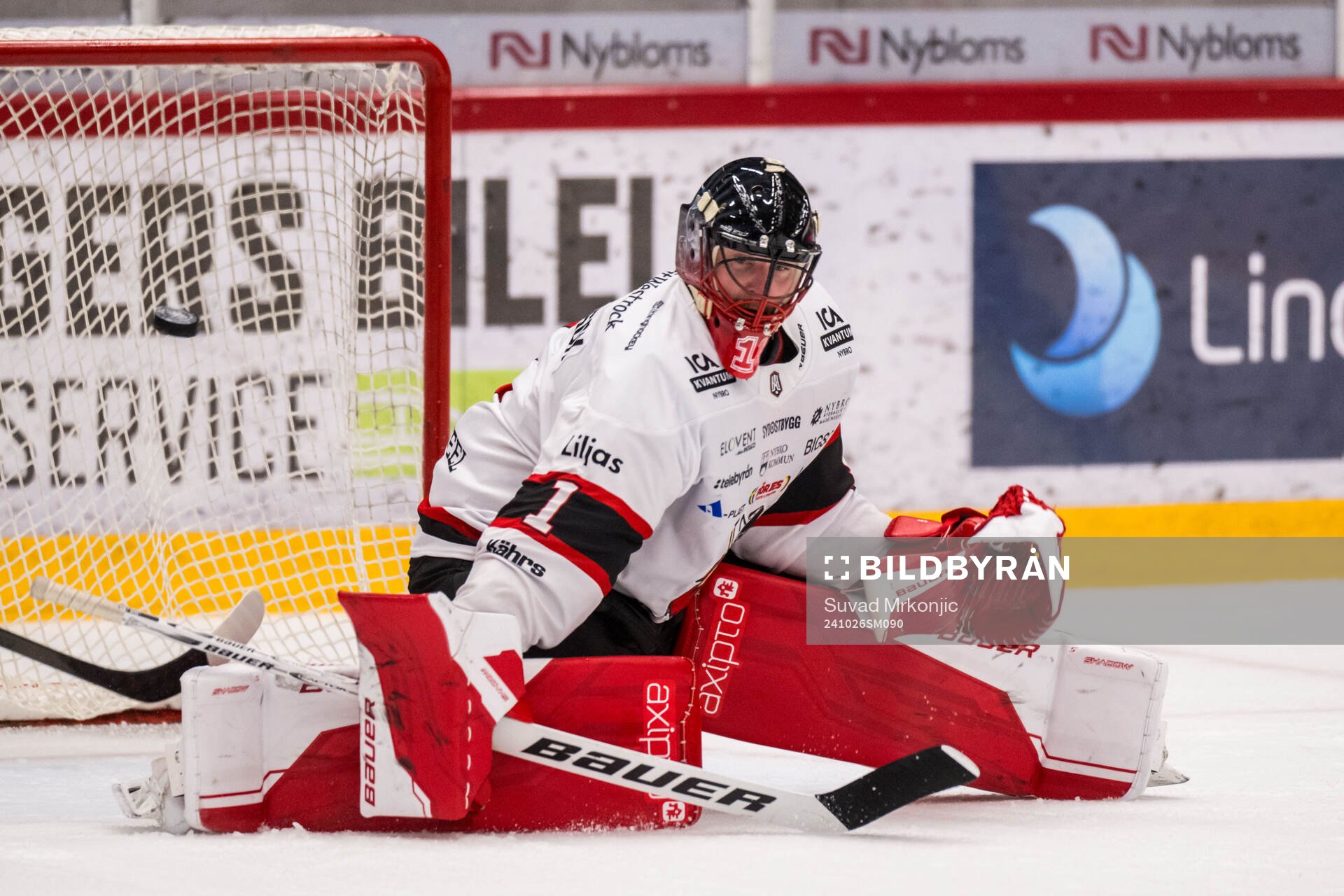 Nybros målvakt Tex Williamsson
