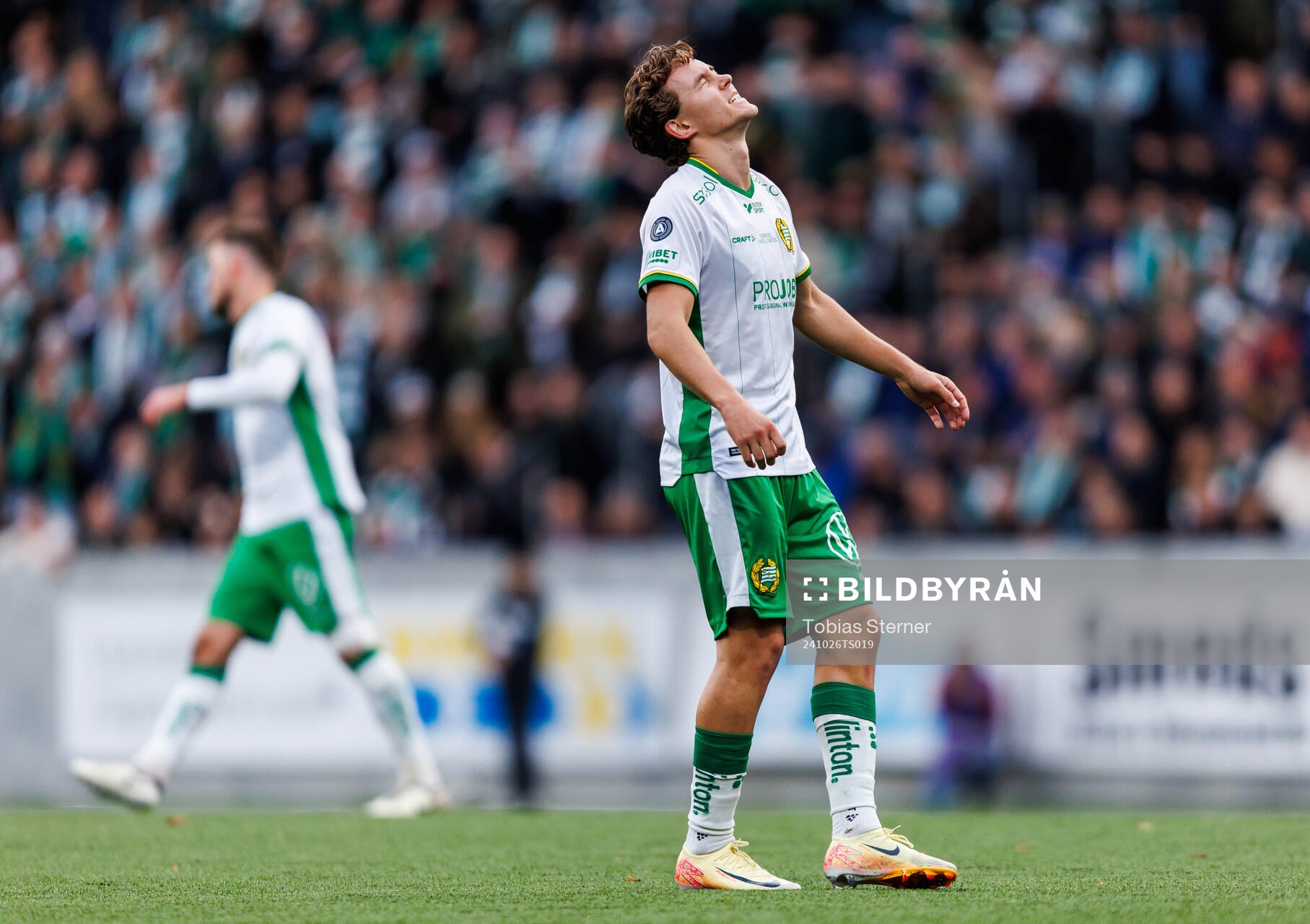Hammarbys Hampus Skoglund deppar
