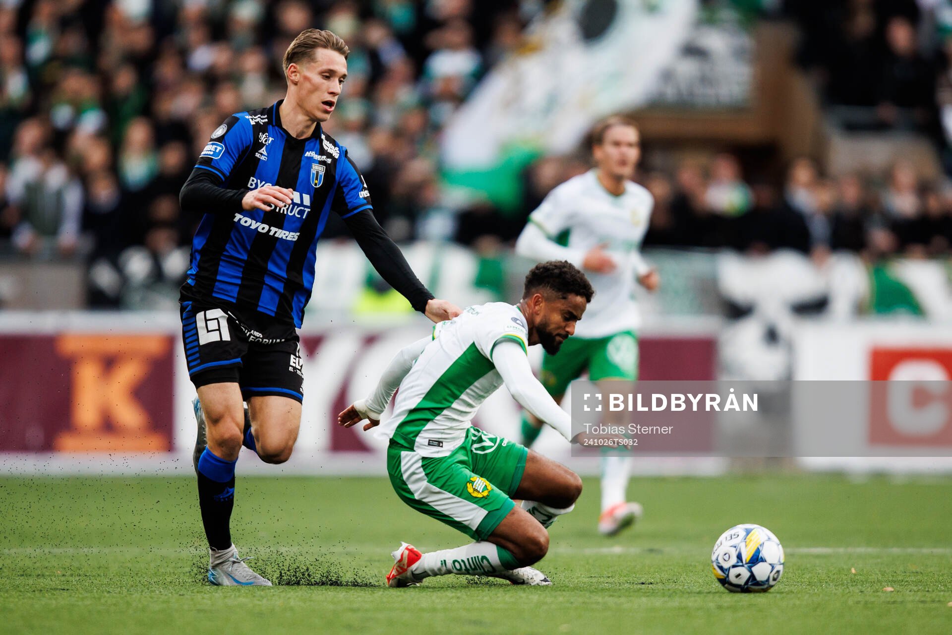 Sirius Marcus Lindberg och Hammarbys Tesfaldet Tekie