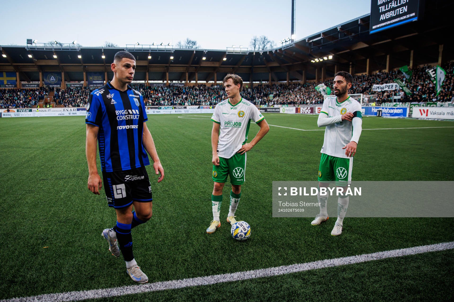 Sirius Yousef Salech, Hammarbys Hampus Skoglund och Nahir