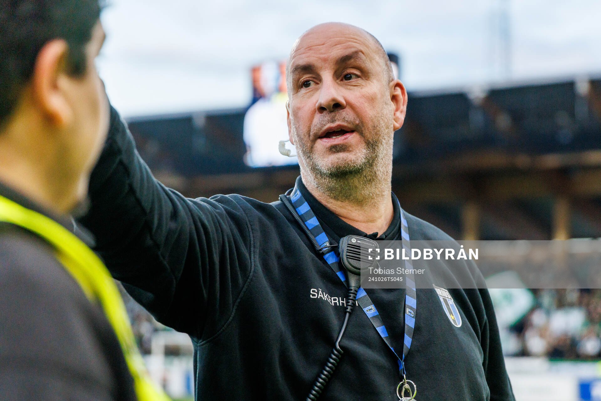 Sirius säkerhetsansvarige Joakim Lundberg