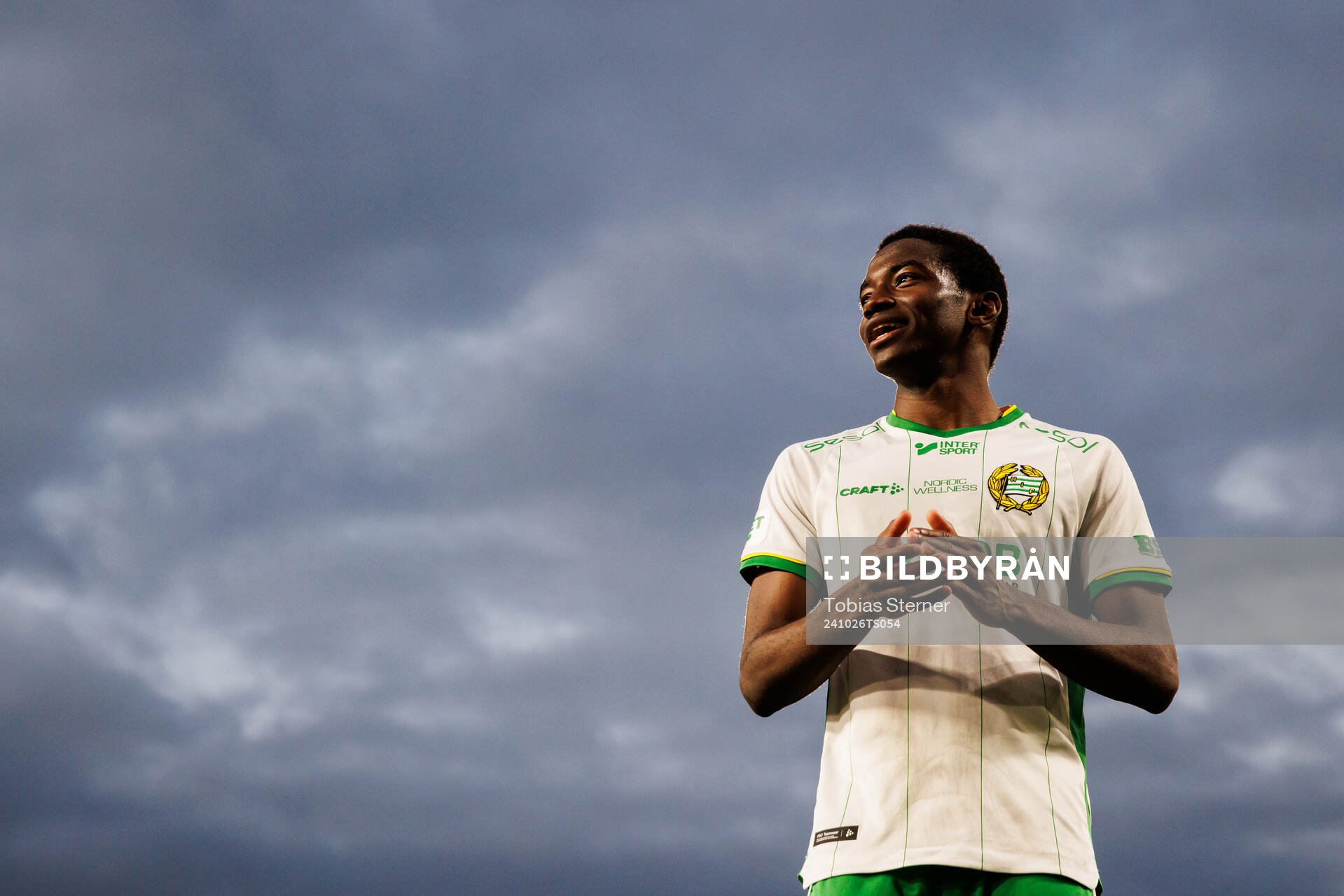 Hammarbys Bouzomana Toure jublar