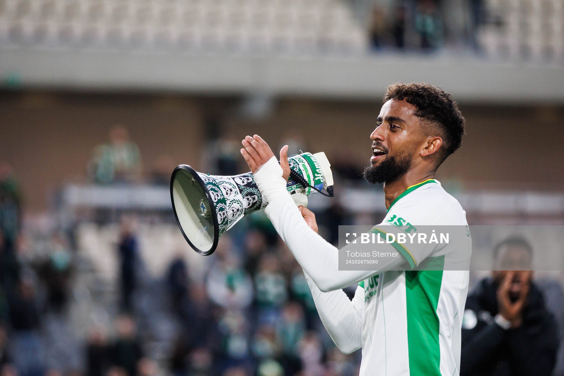 Hammarbys Tesfaldet Tekie jublar