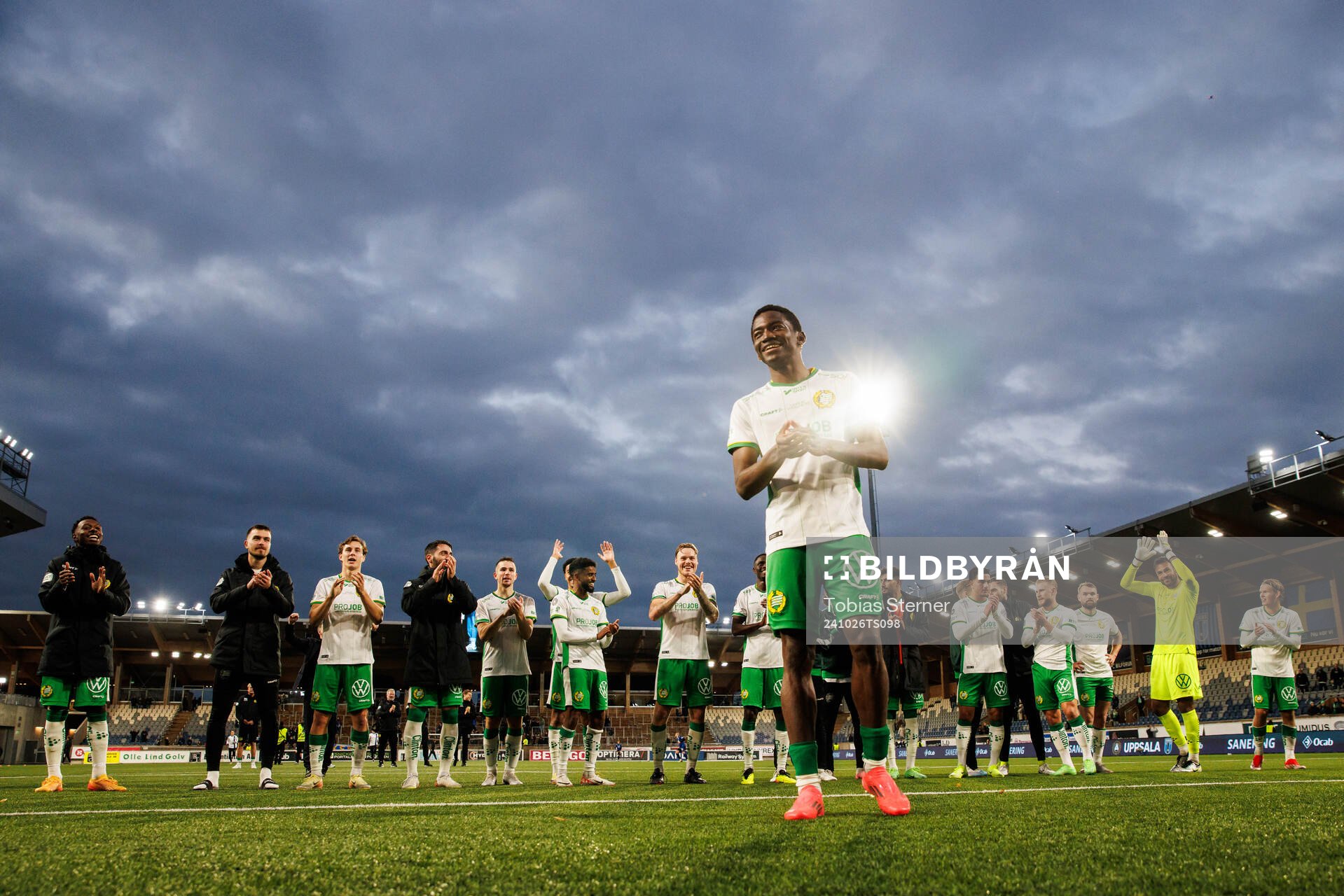 Hammarbys Bouzomana Toure jublar
