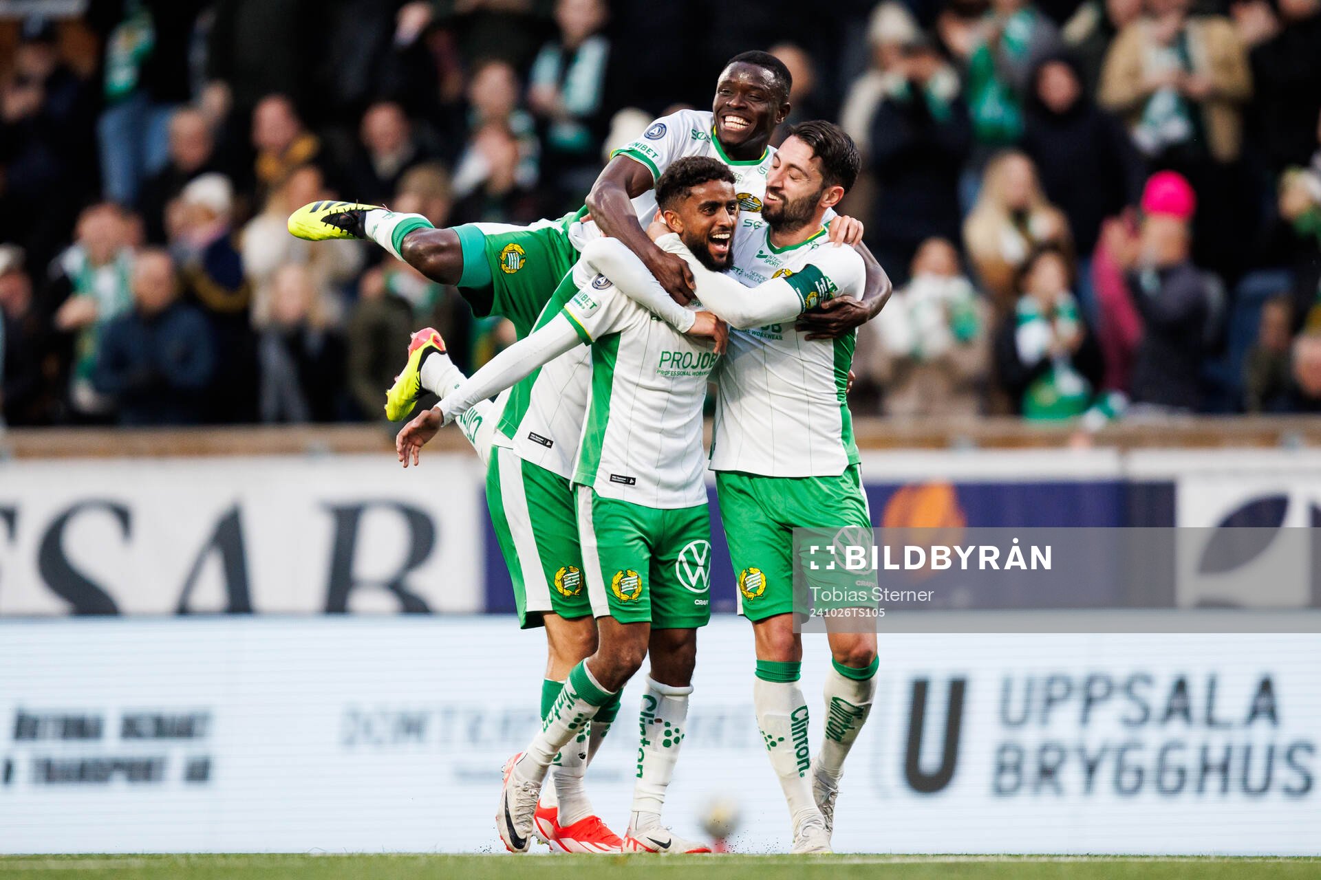 Hammarbys Tesfaldet Tekie, Ibrahima Breze Fofana och Nahir