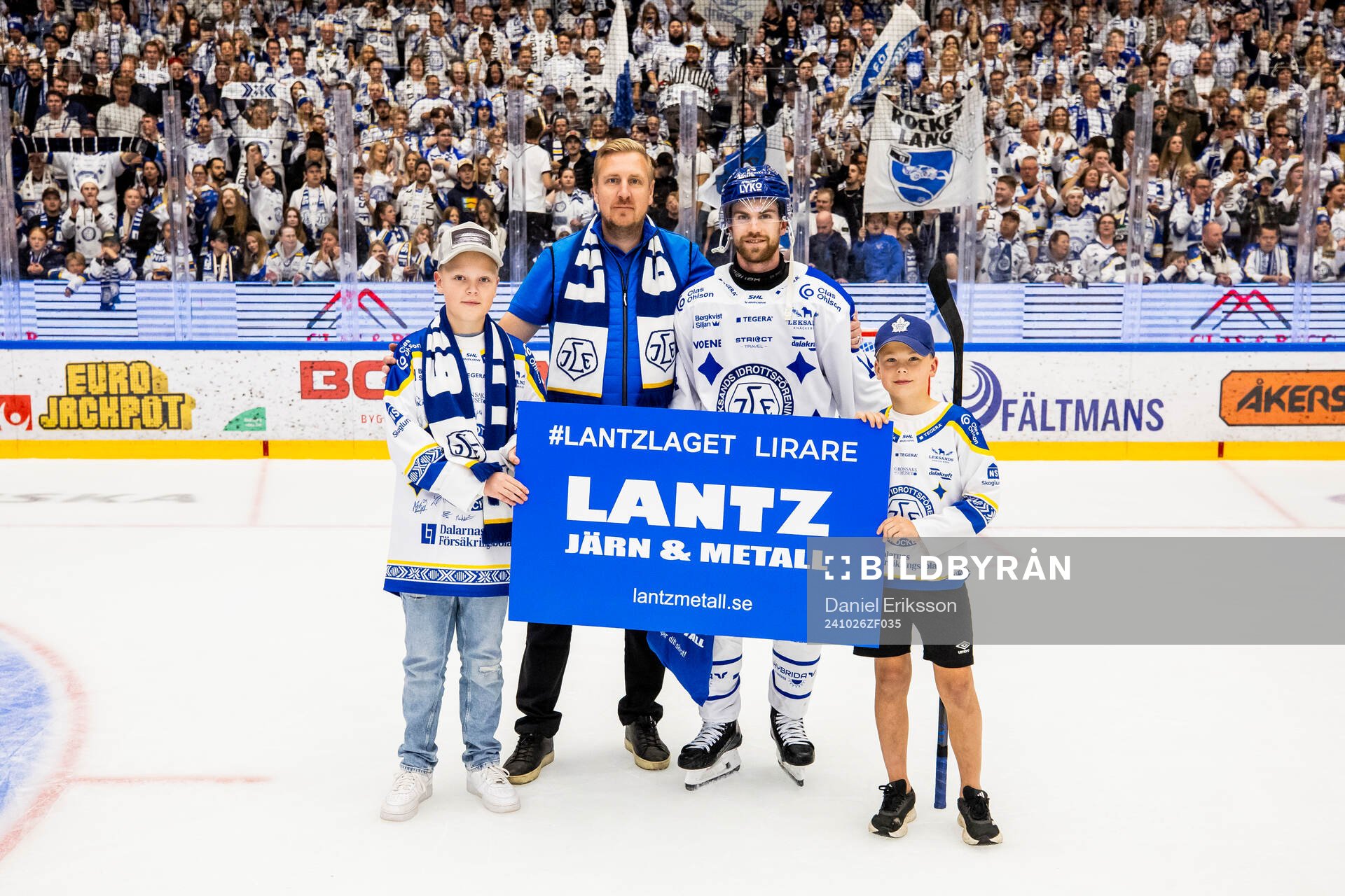 Leksands Oskar Lang utsedd till matchens lirare
