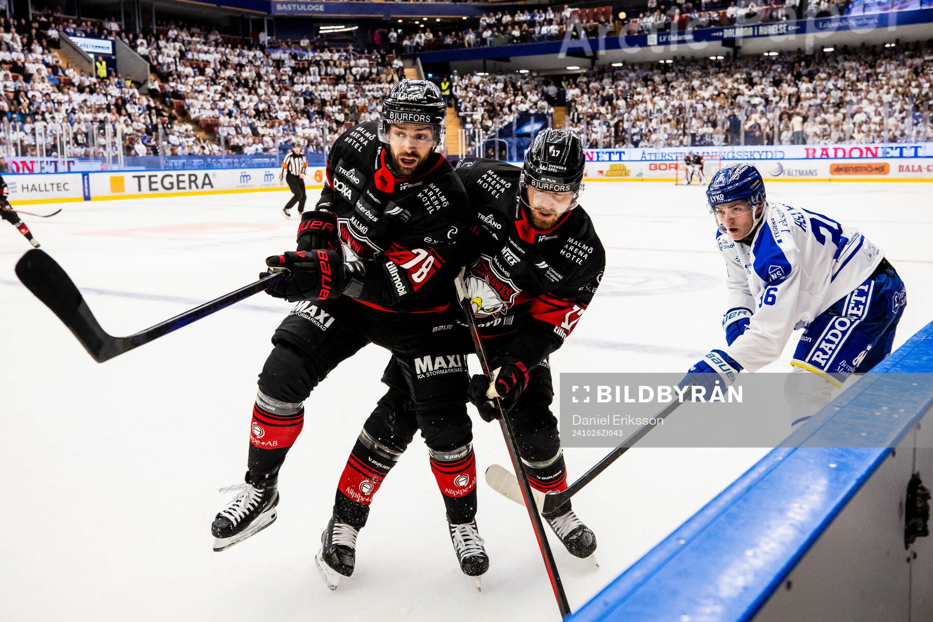 Malmö Redhawks Robin Hanzl och Malmö Redhawks Johan