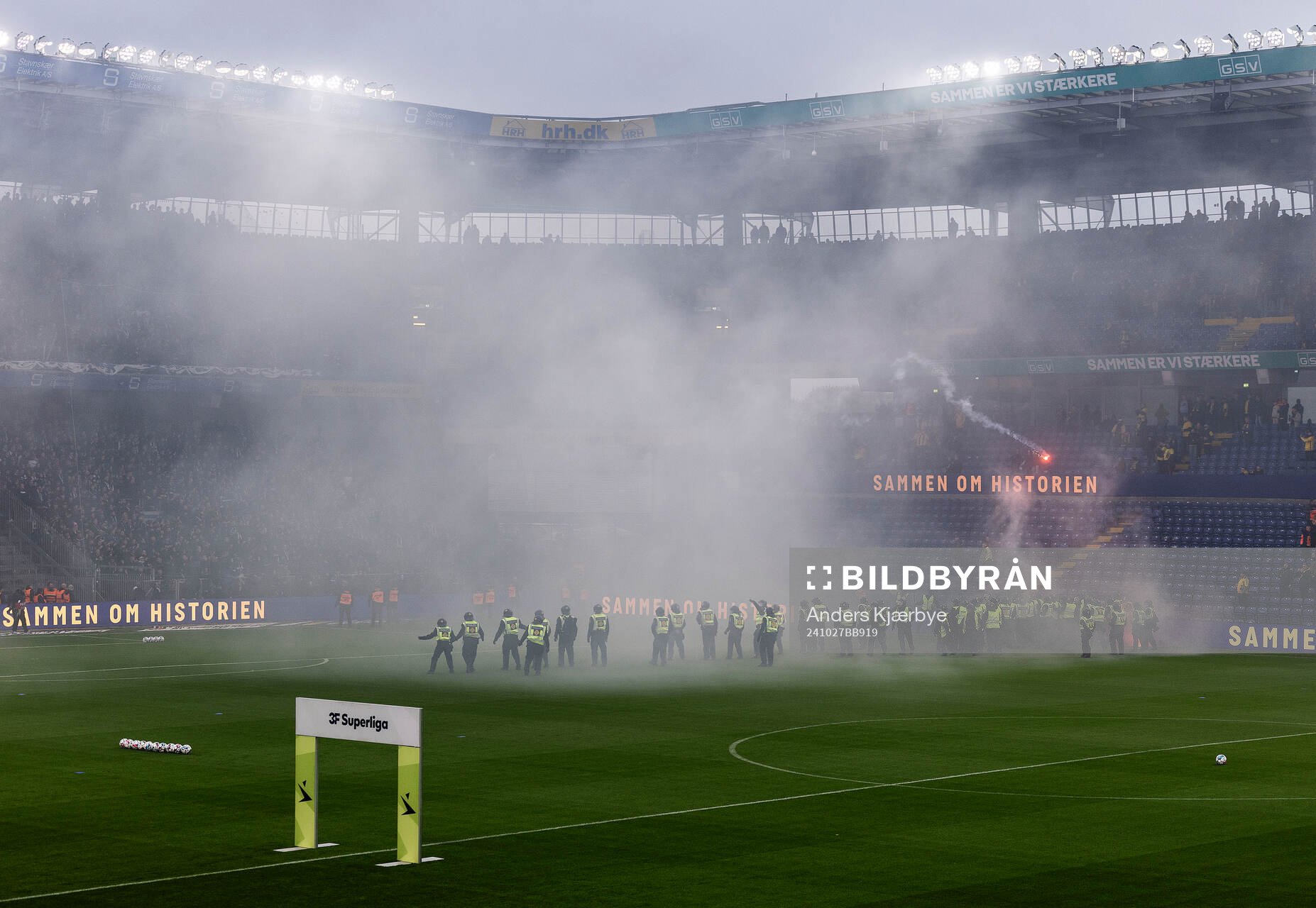 27.10.2024 - 3F Superliga at Brondby Stadium - Brondby IF
