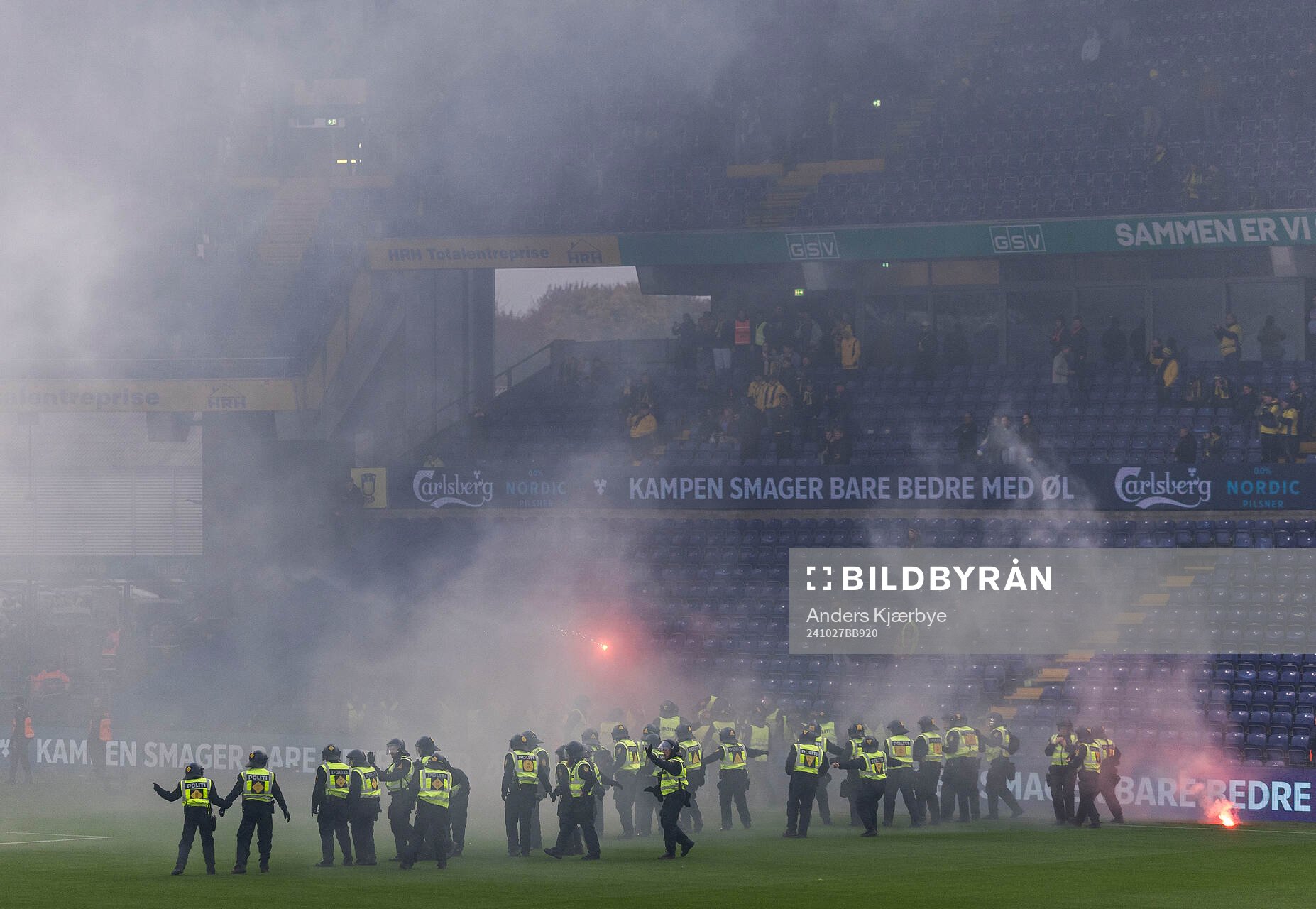 27.10.2024 - 3F Superliga at Brondby Stadium - Brondby IF