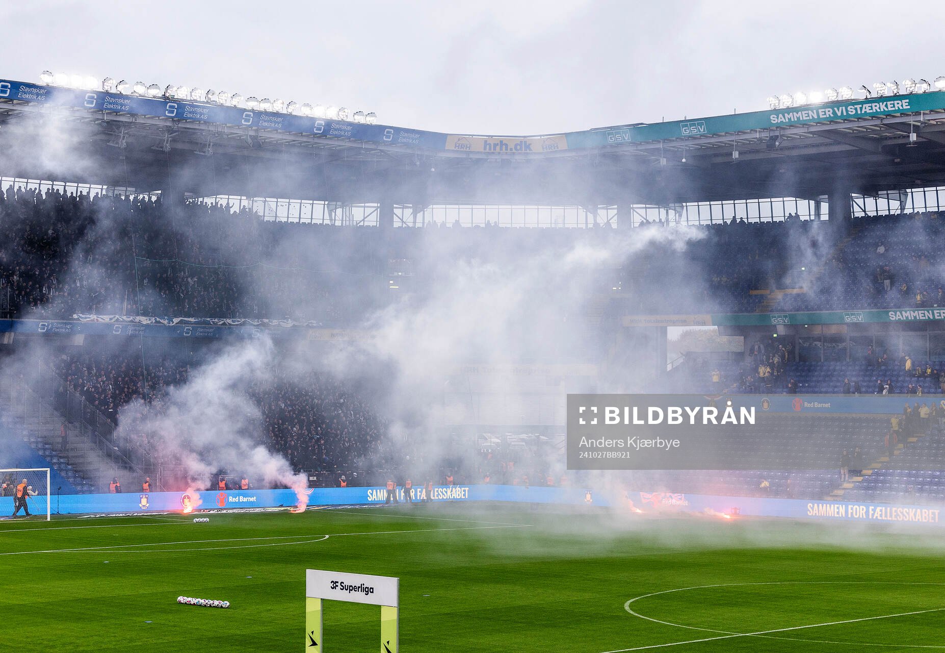27.10.2024 - 3F Superliga at Brondby Stadium - Brondby IF