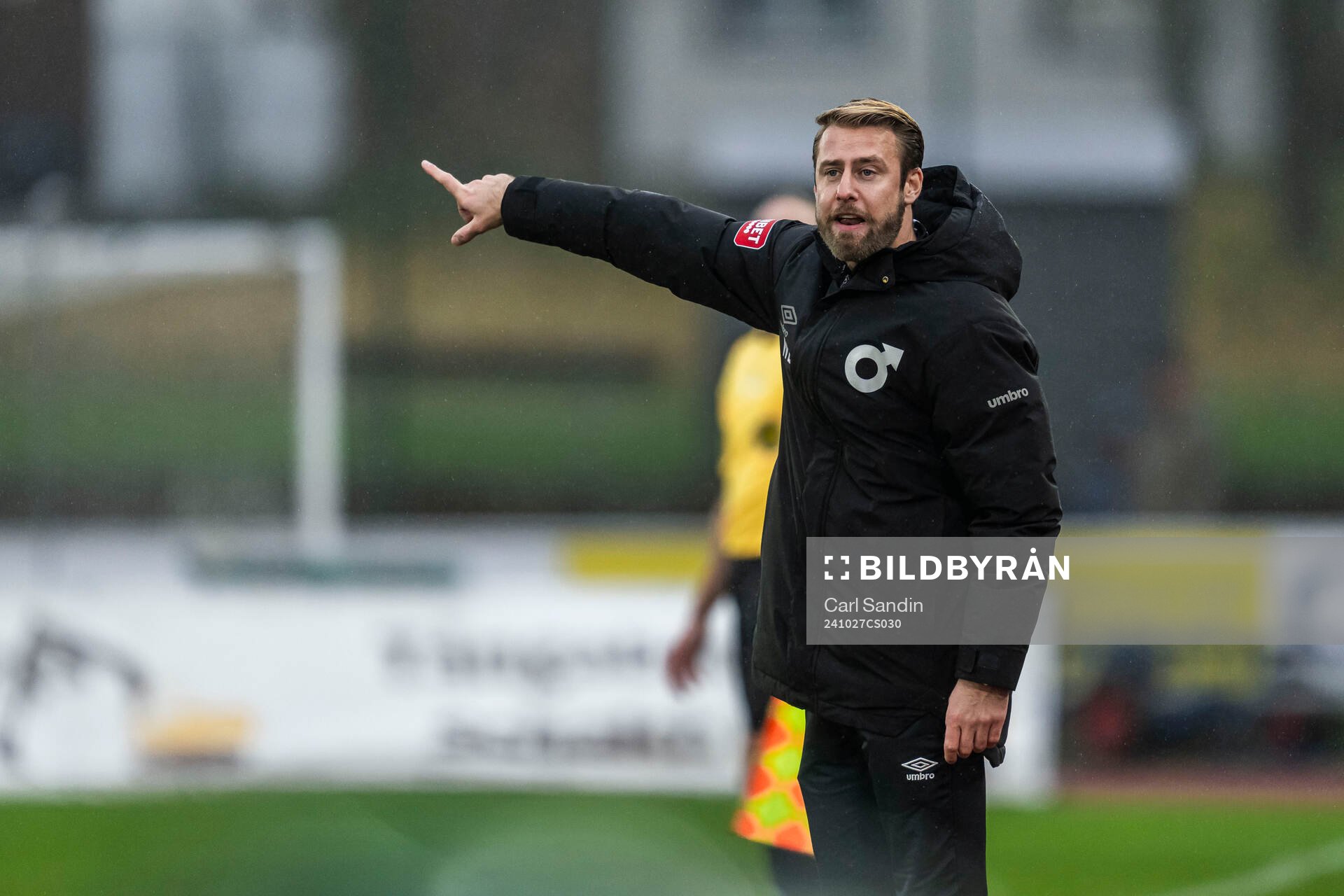 Degerfors tränare William Lundin