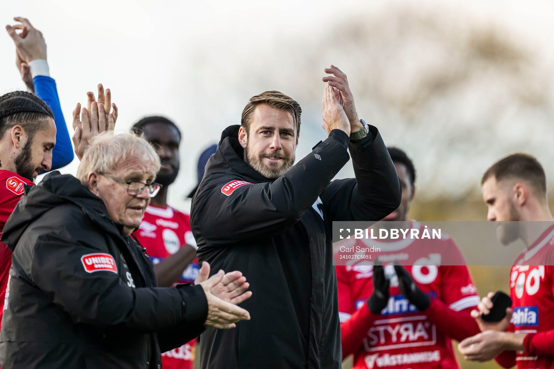 Degerfors tränare William Lundin