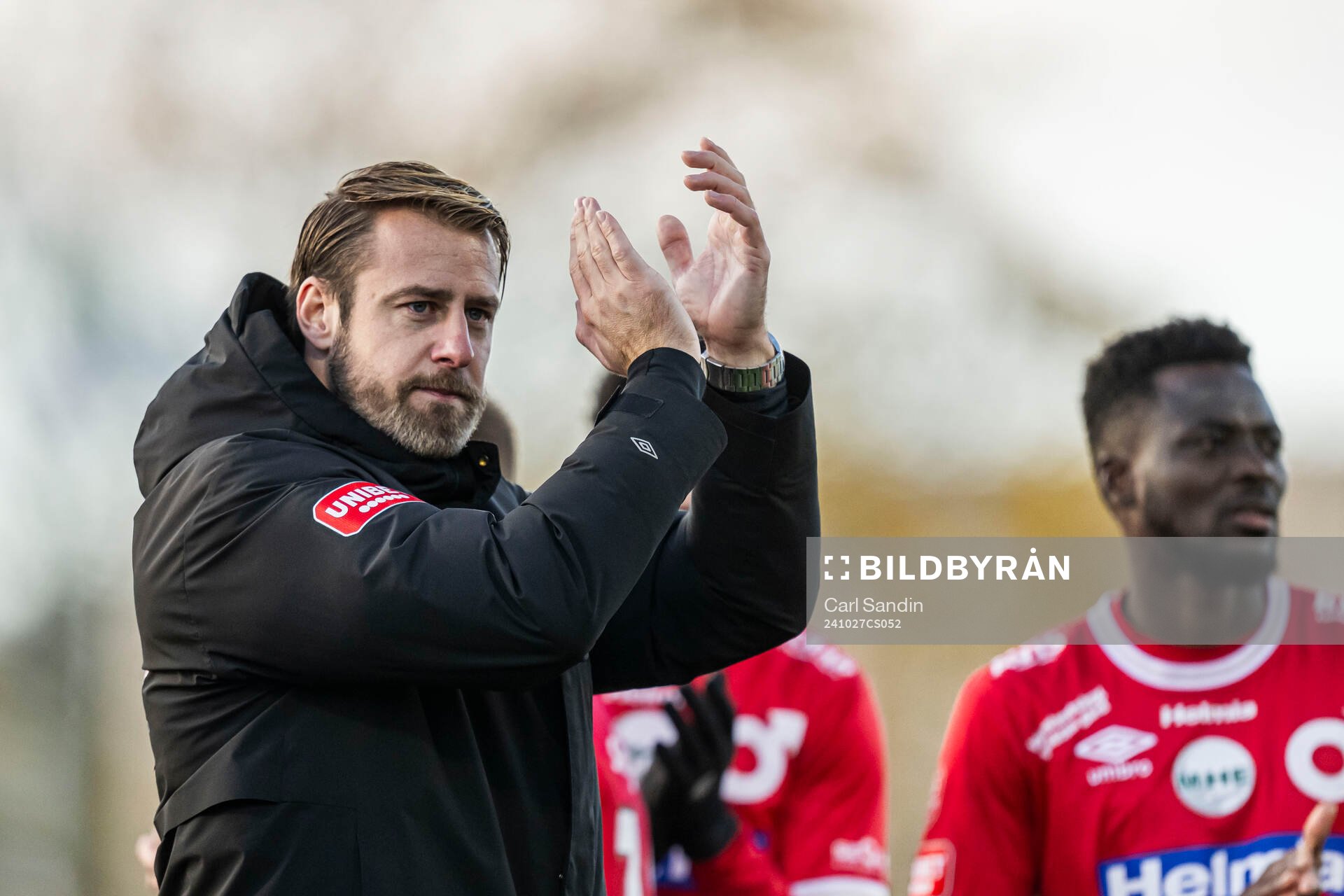 Degerfors tränare William Lundin