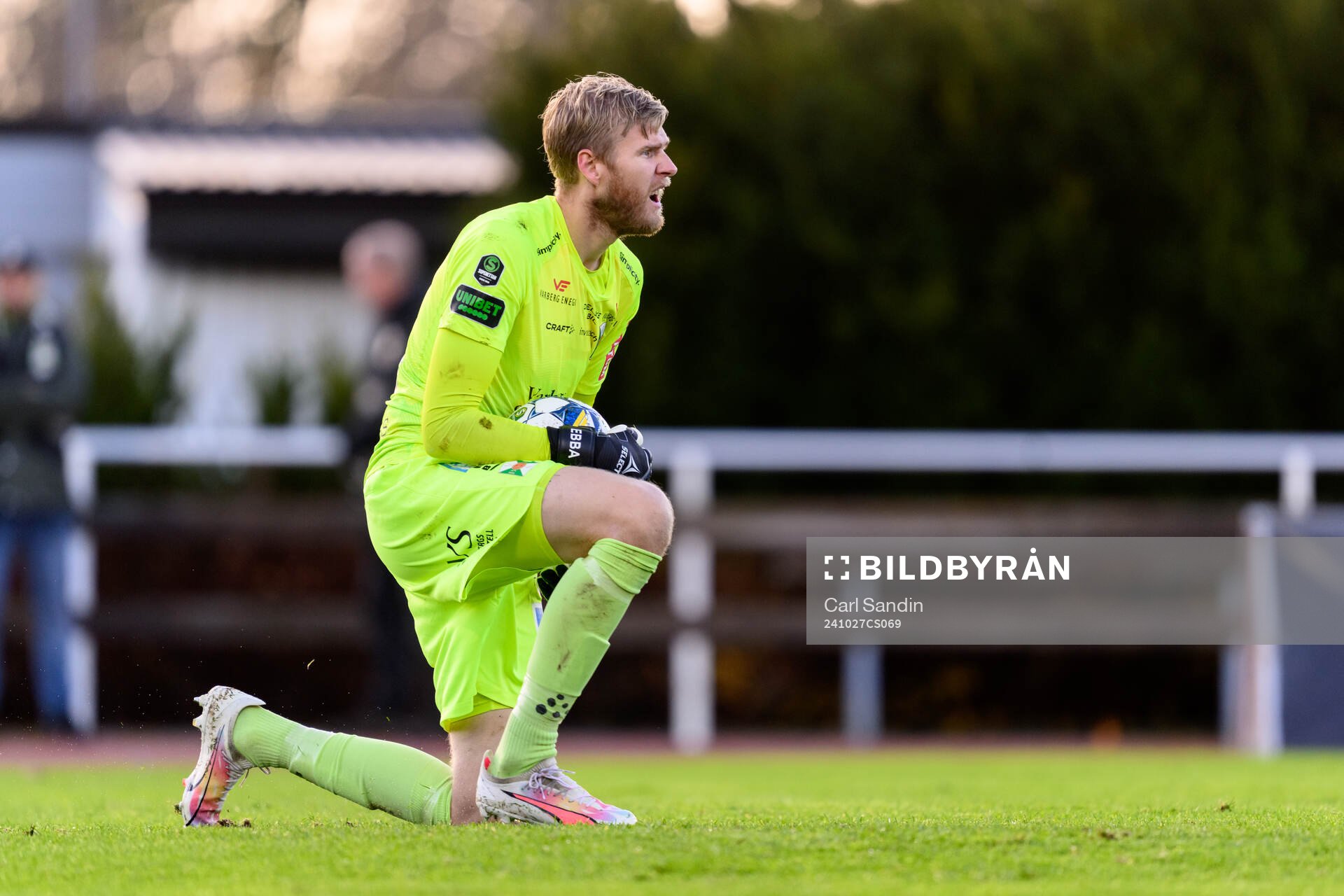 Varbergs målvakt Fredrik Andersson