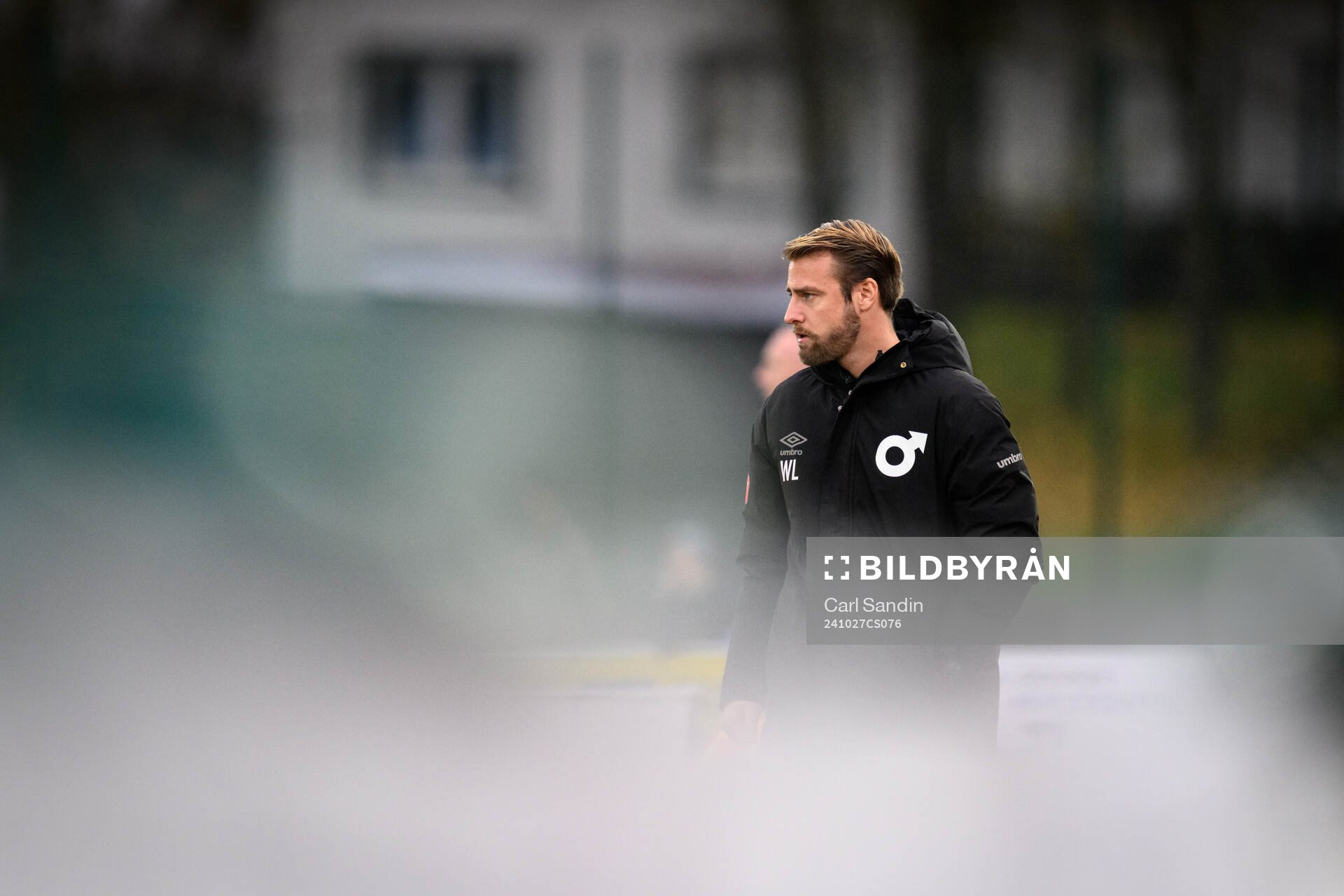Degerfors tränare William Lundin