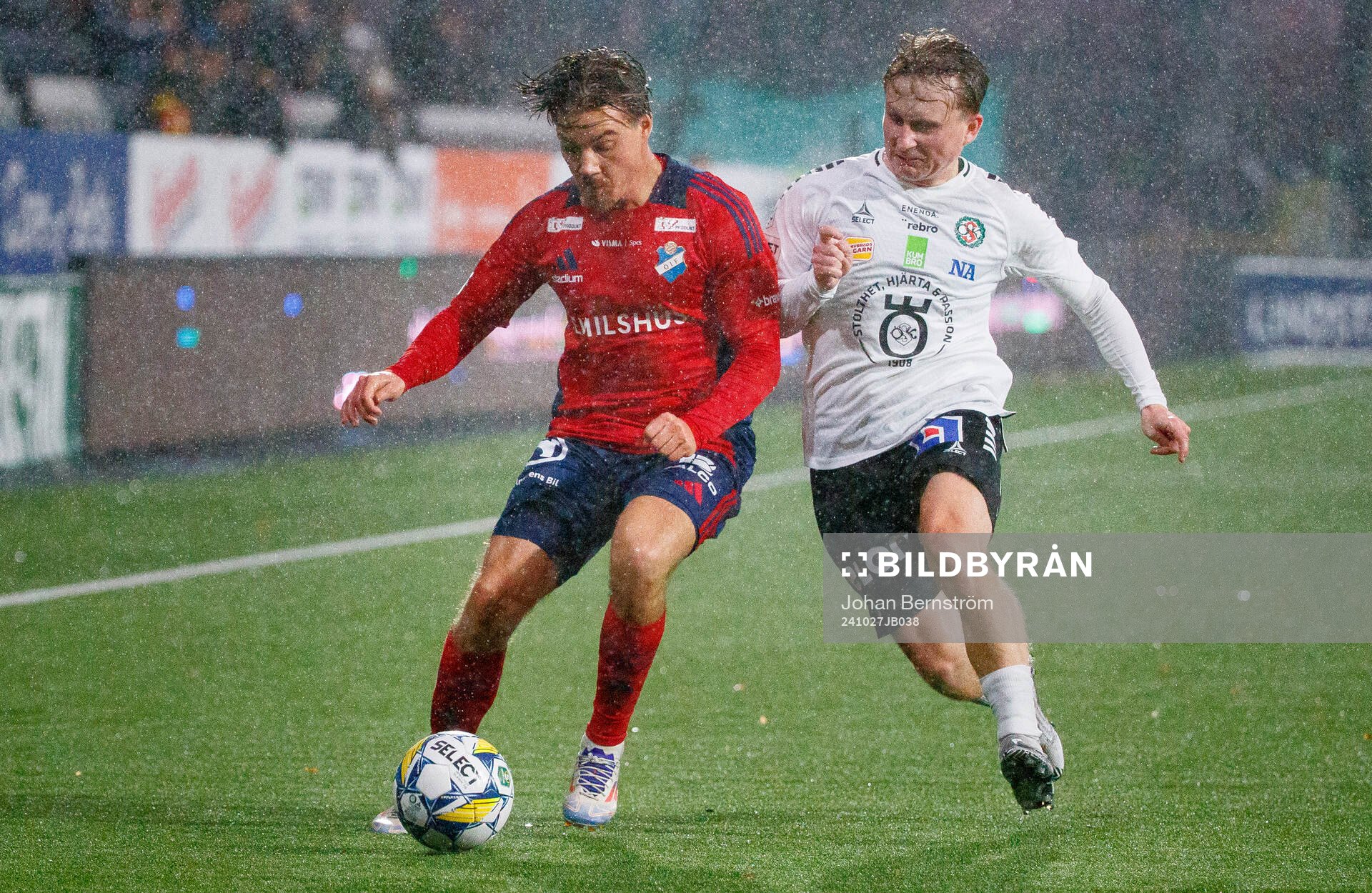 Östers Tatu Varmanen och Örebros Victor Backman