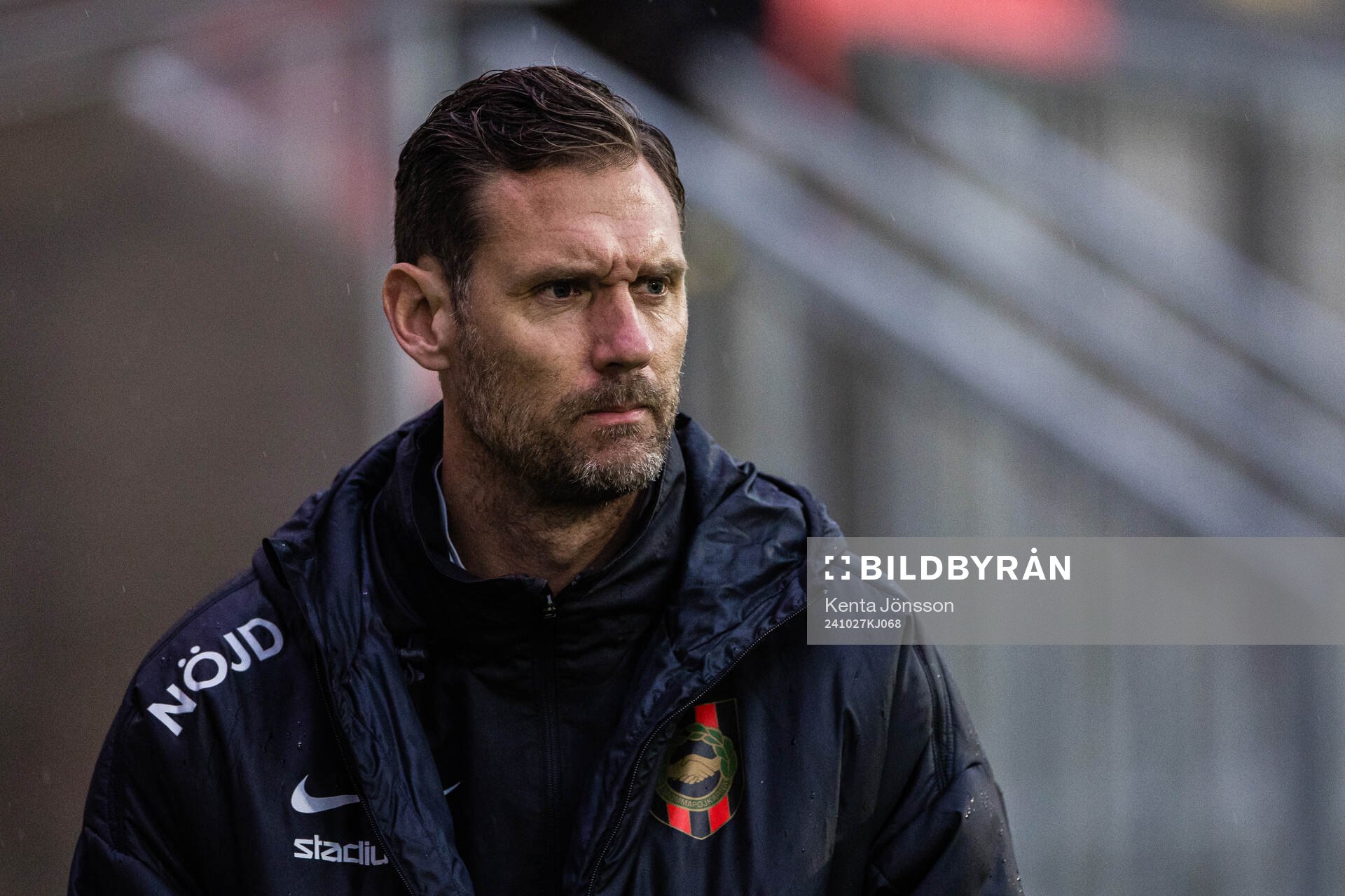 Brommapojkarnas tränare Andreas Isaksson