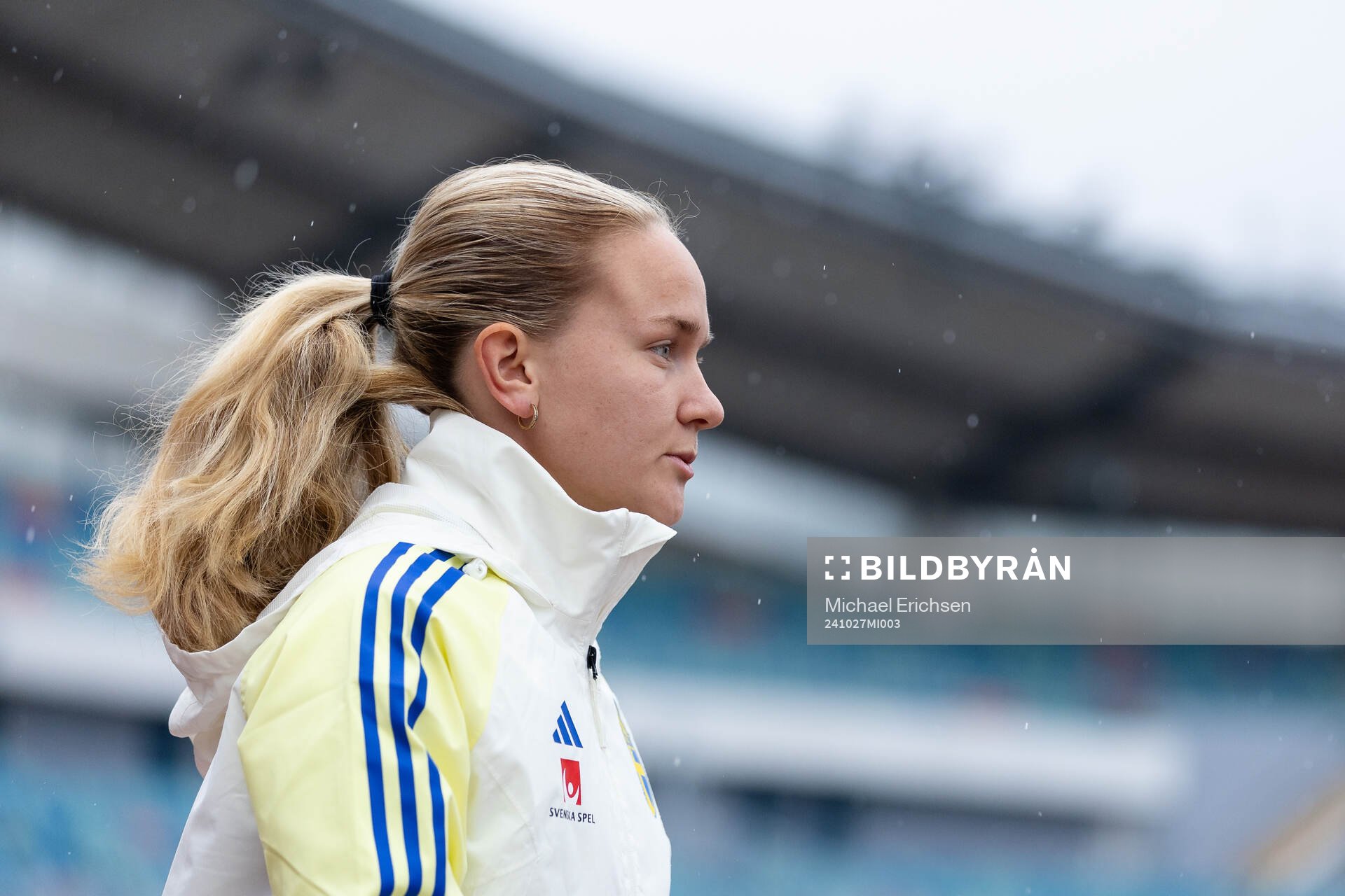 Matilda Vinberg of the Swedish women's national football