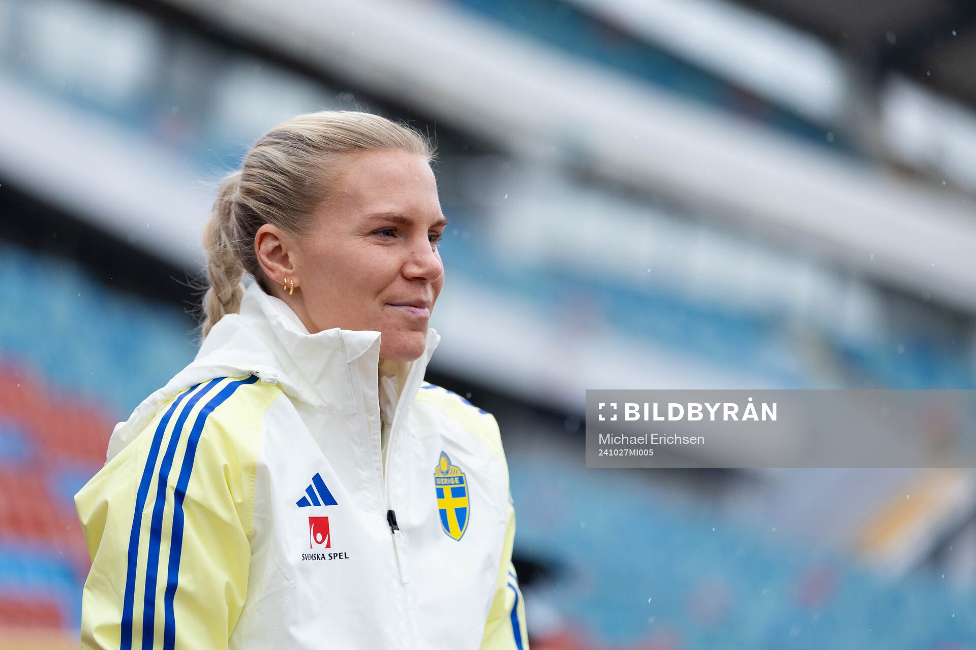 Josefine Rybrink of the Swedish women's national football
