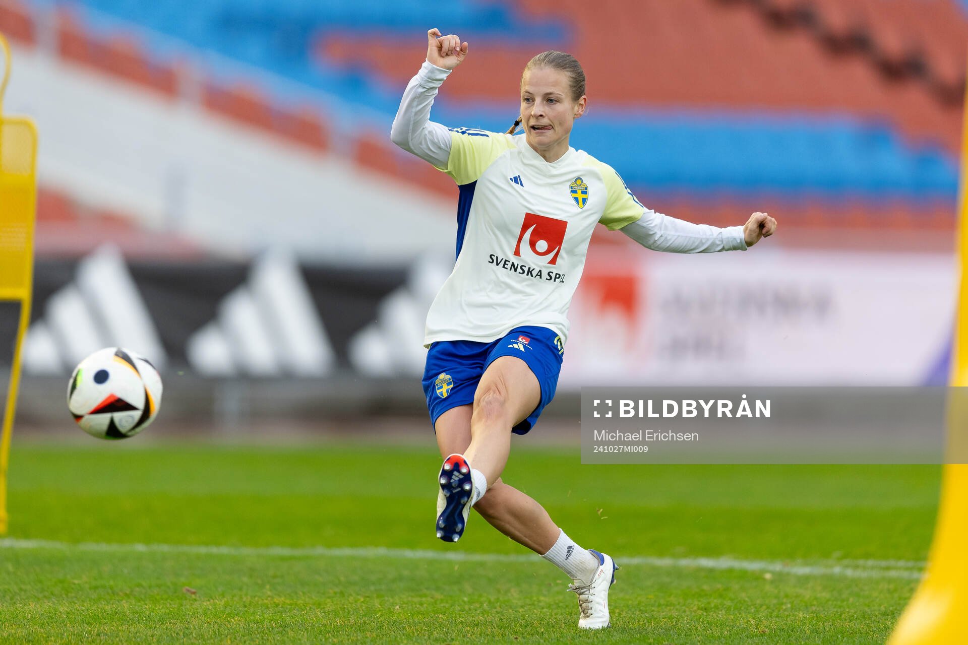 Anna Anvegård of the Swedish women's national football team