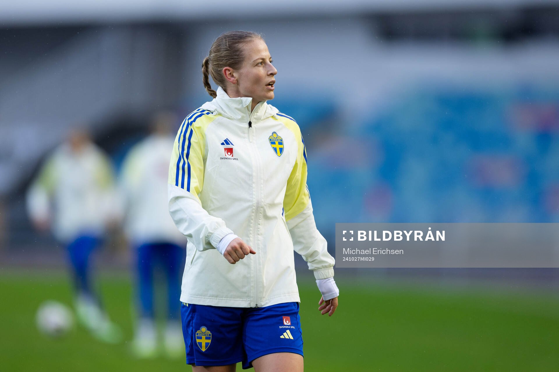 Anna Anvegård of the Swedish women's national football team