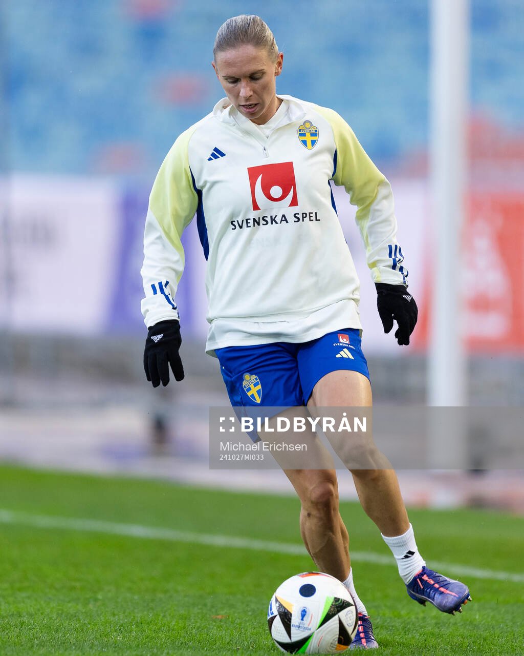 Jonna Andersson of the Swedish women's national football