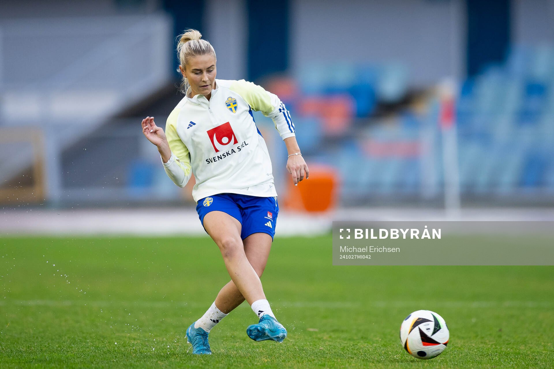 Amanda Nildén of the Swedish women's national football team
