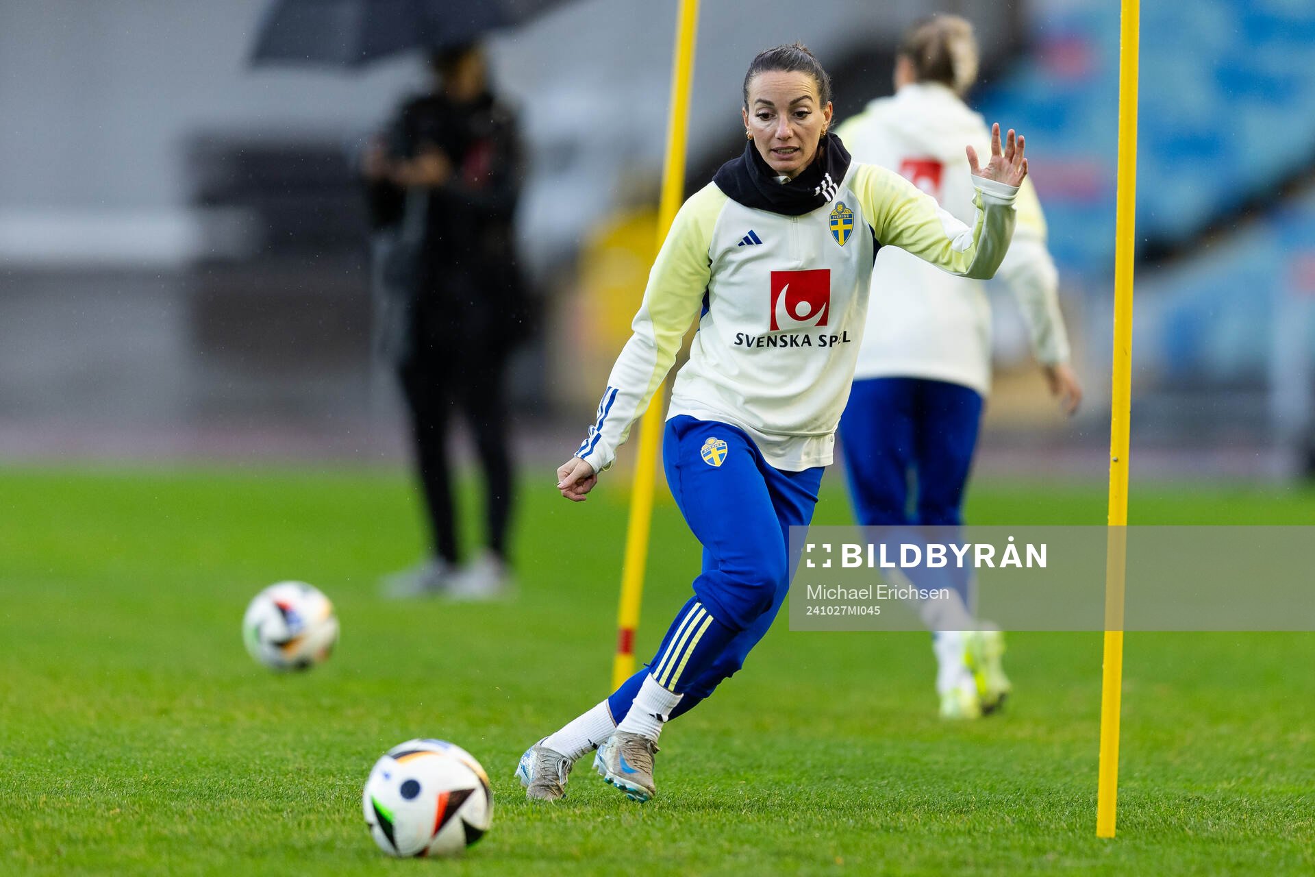 Kosovare Asllani of the Swedish women's national football