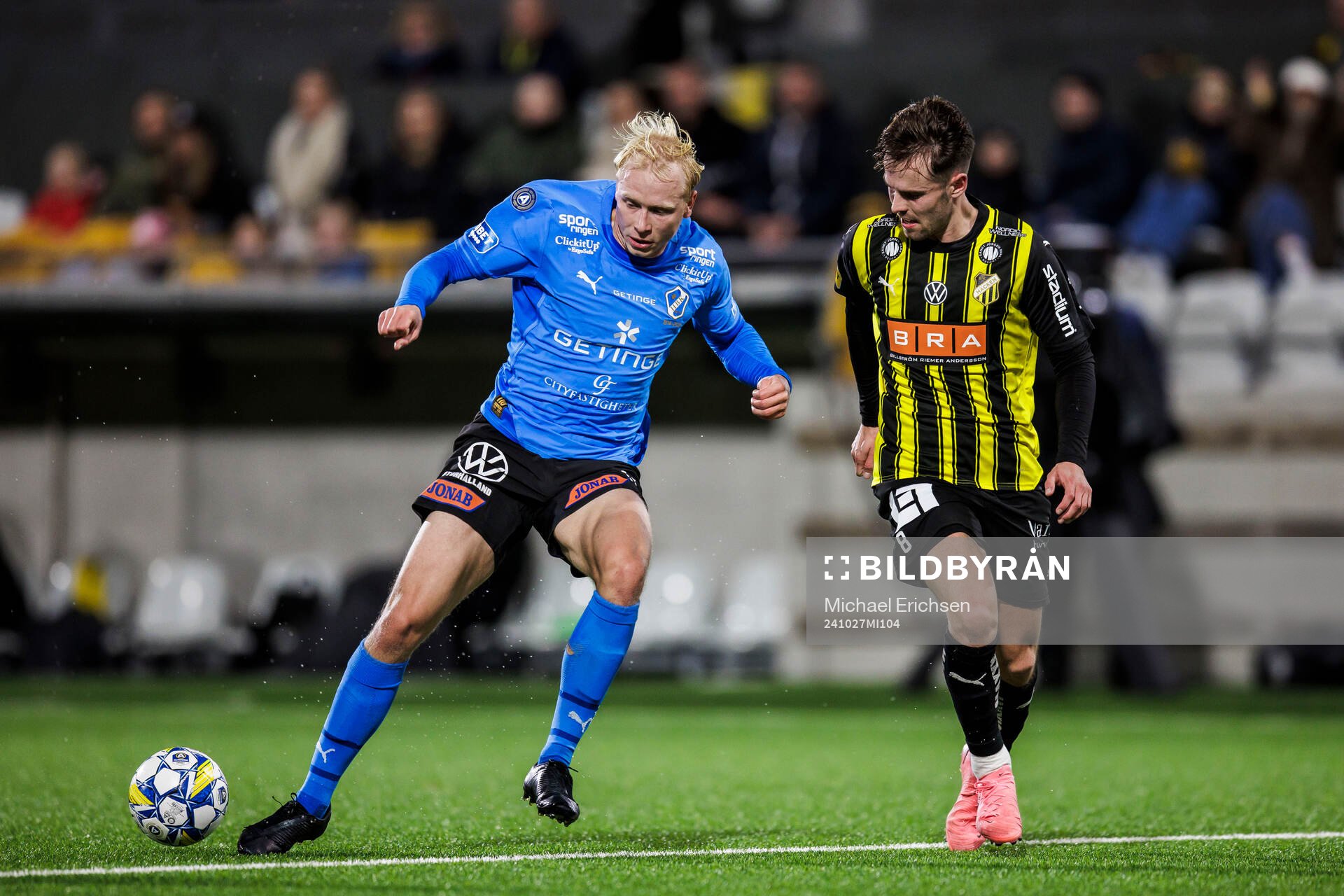 Halmstads André Boman och Häckens Lars Olden Larsen