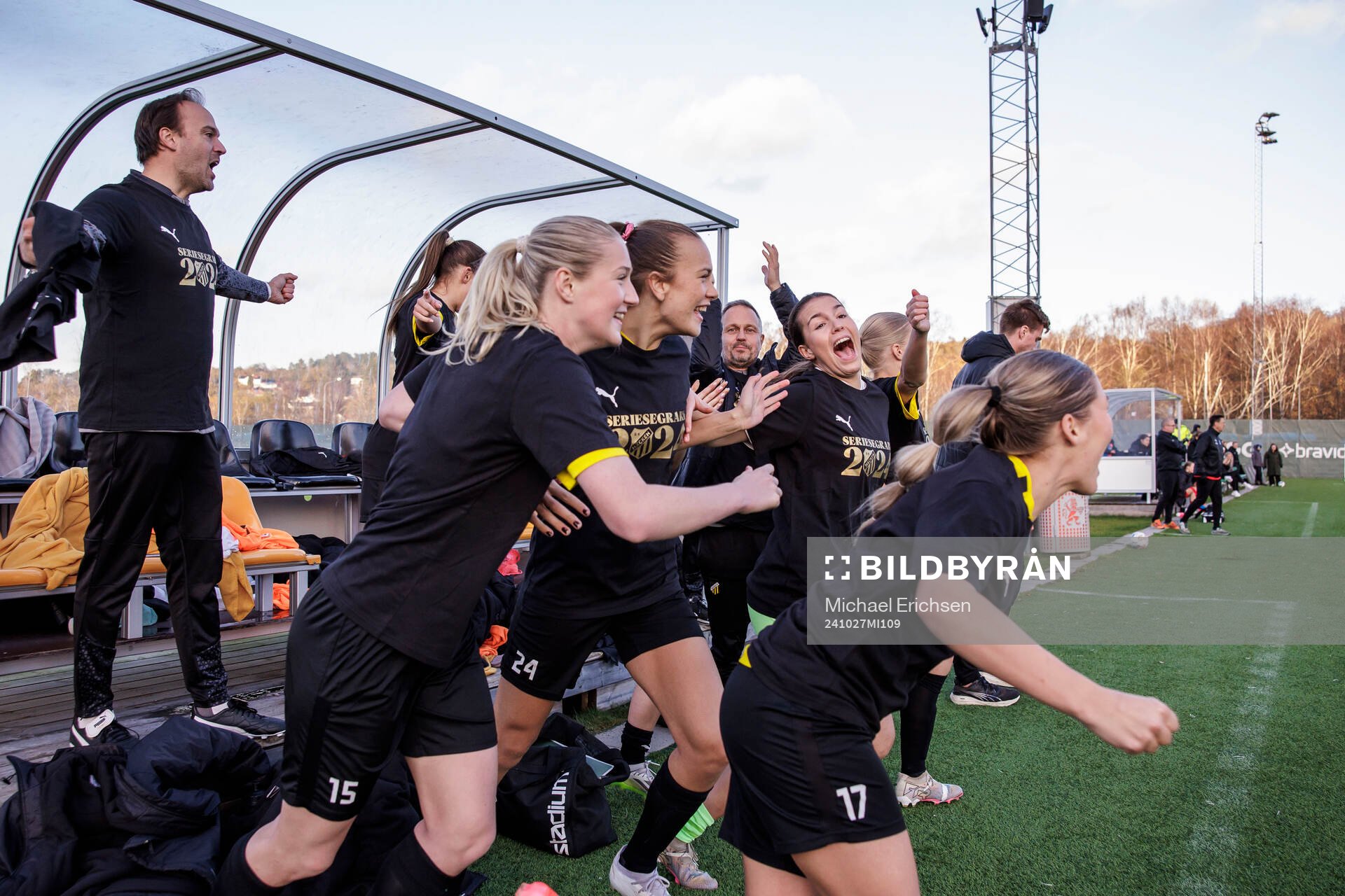Häckens Alexandra Larsson, Bianca Hultbäck Nattland och