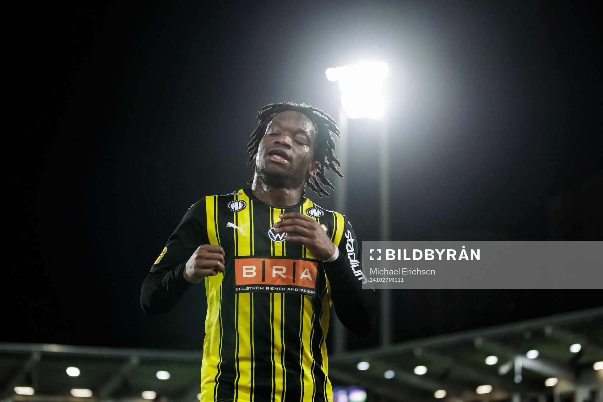 Häckens Jeremy Agbonifo deppar