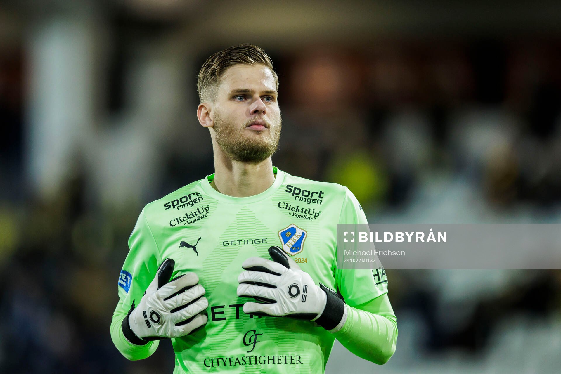 Halmstads målvakt Tim Rönning