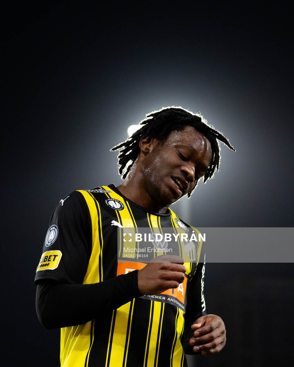 Häckens Jeremy Agbonifo deppar