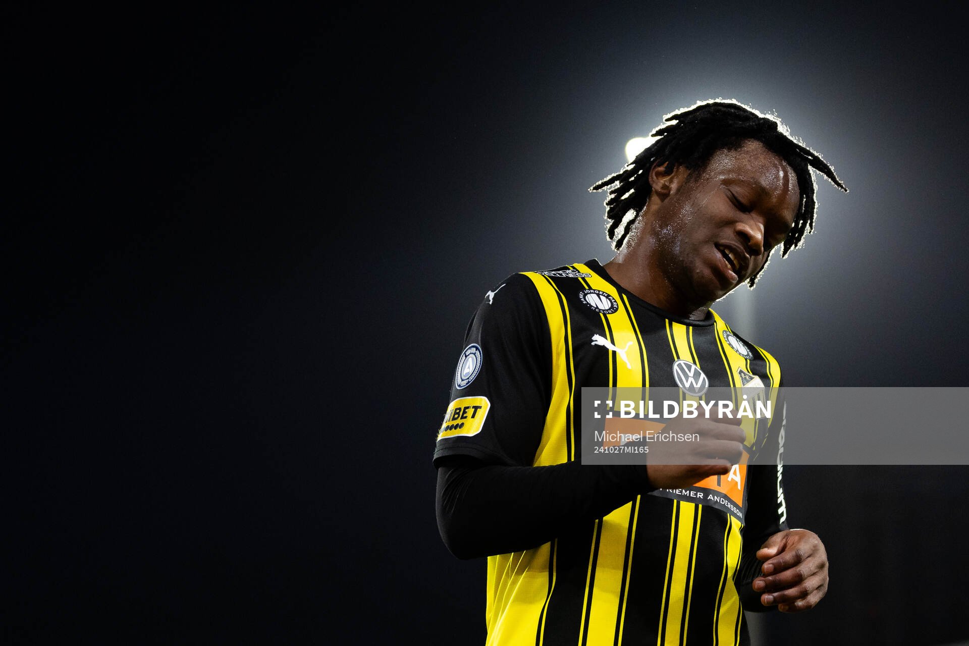 Häckens Jeremy Agbonifo deppar