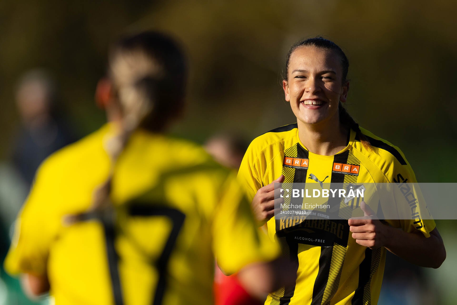 Häckens Bianca Hultbäck Nattland jublar