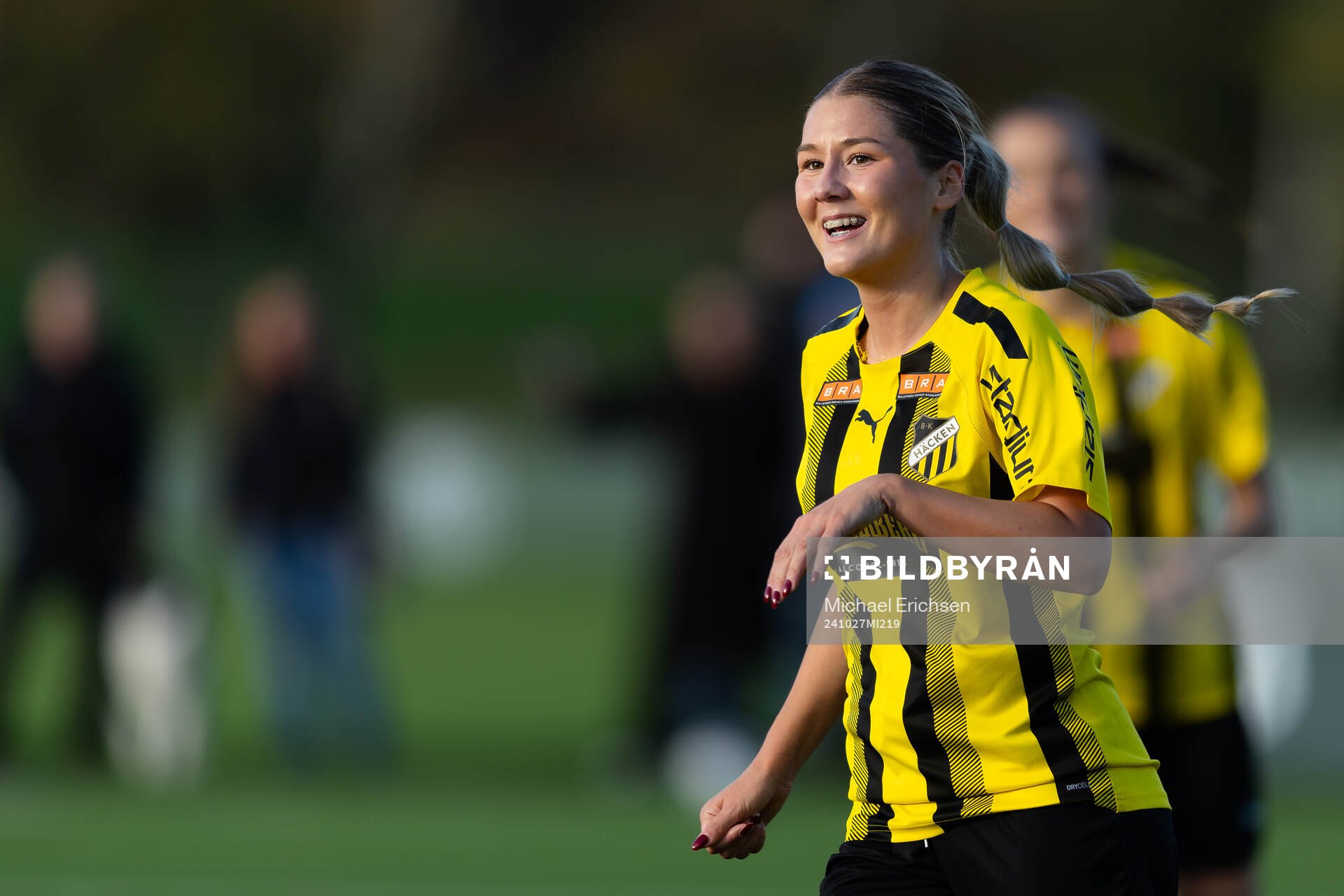 Häckens Novalie Jensen jublar
