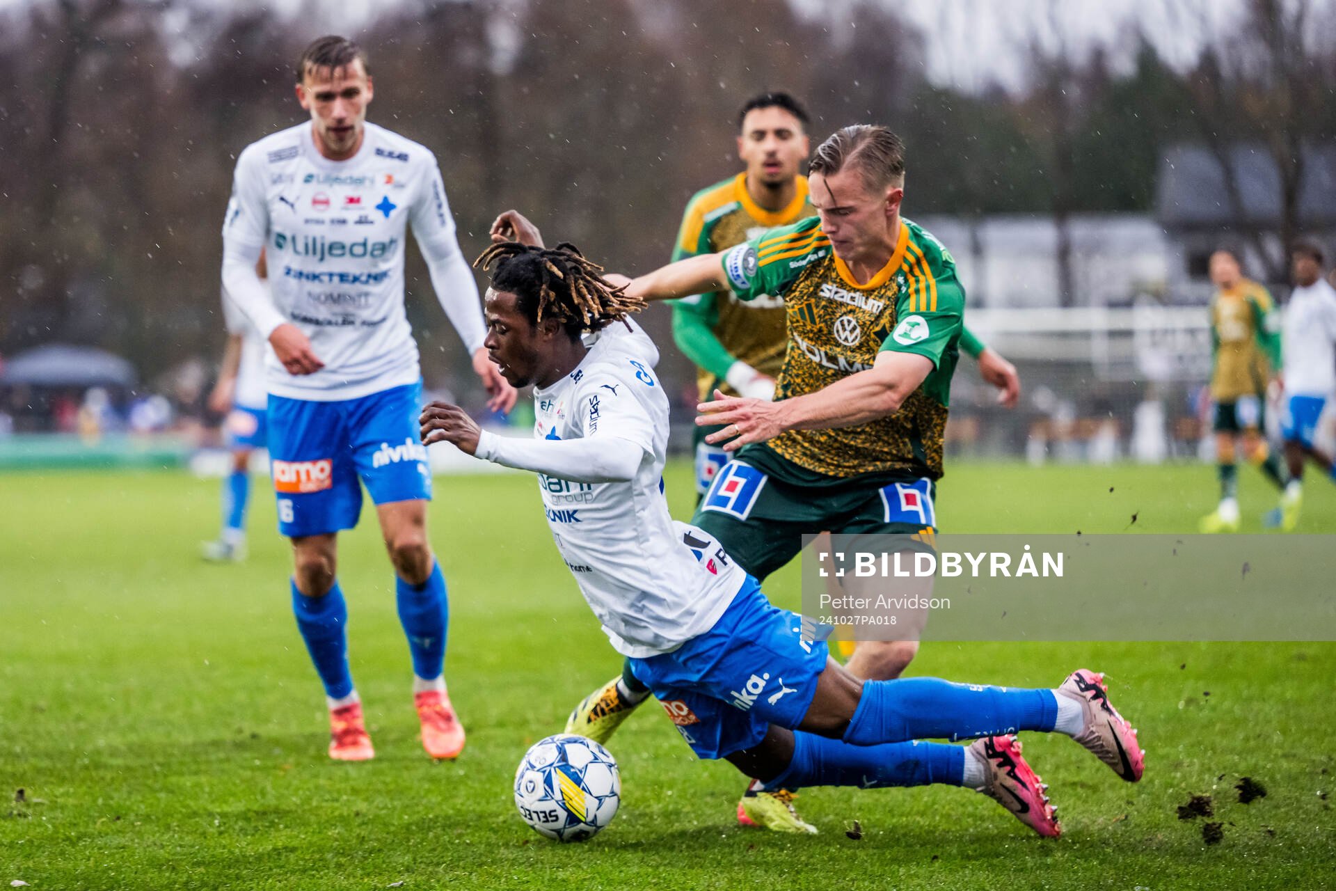 Värnamos Frank Junior Adjei och IFK Norrköpings Jacob