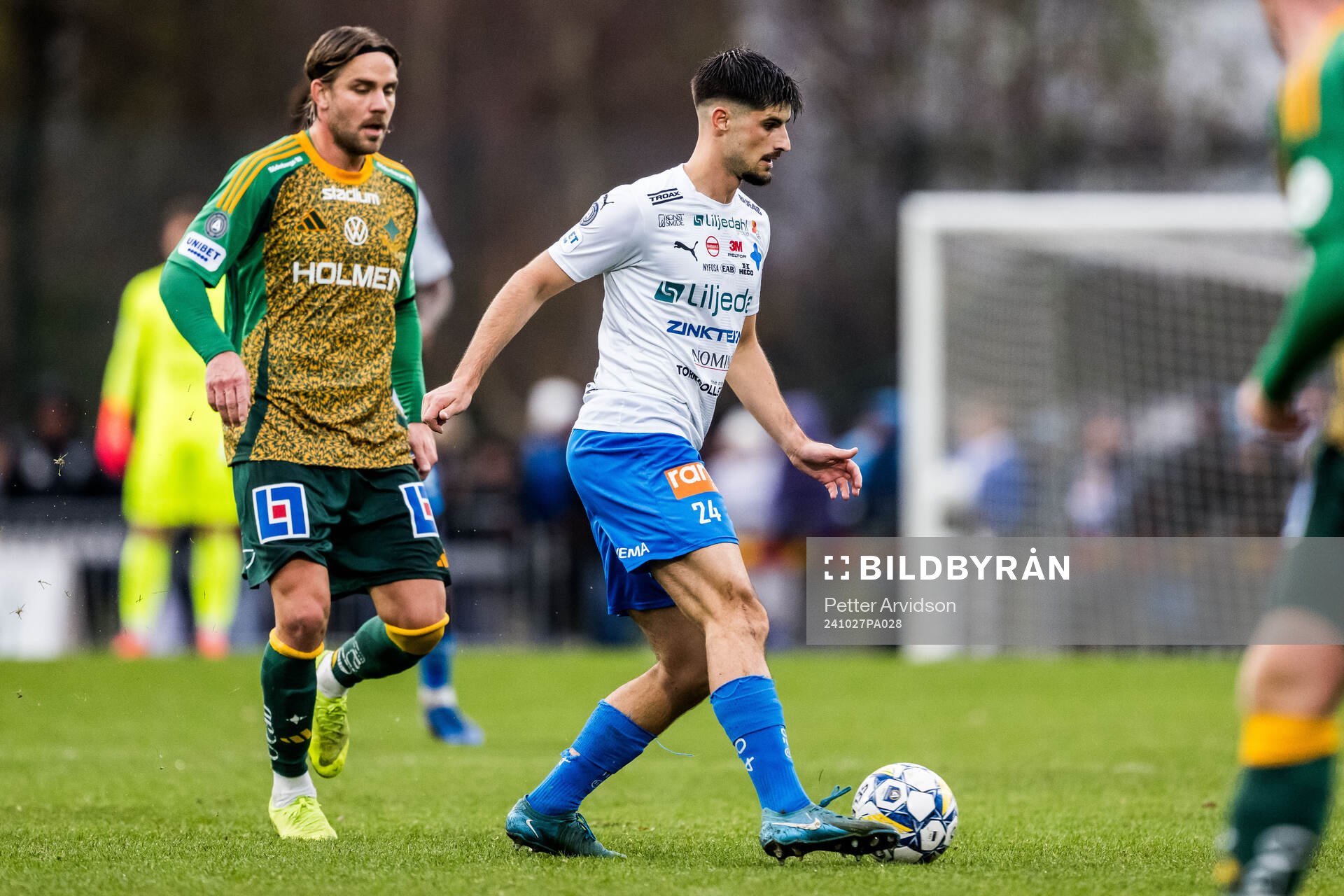 IFK Norrköpings Christoffer Nyman och Värnamos Emin