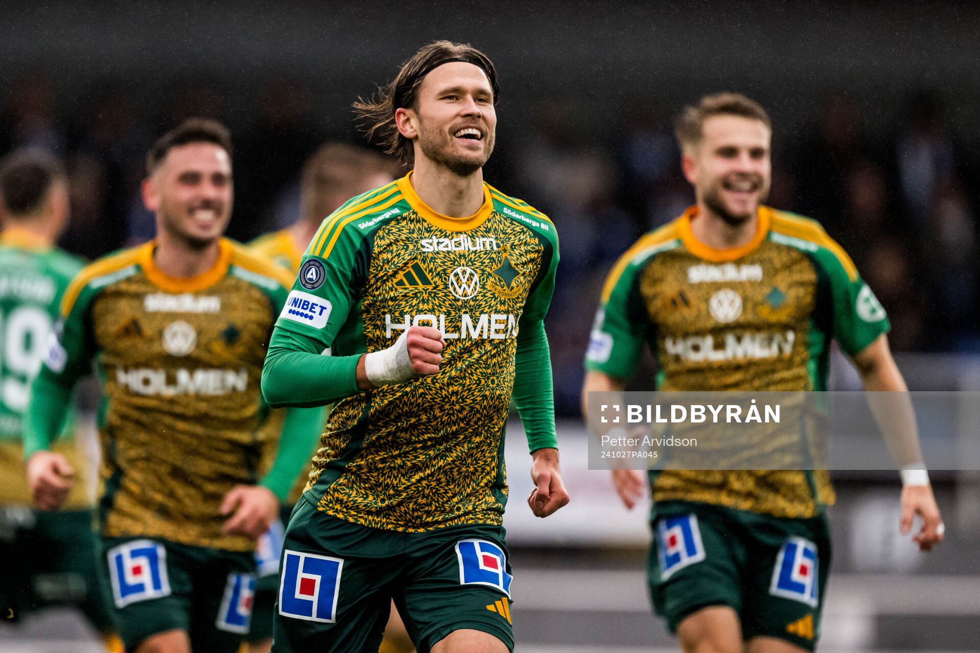 IFK Norrköpings Arnor Traustason jublar