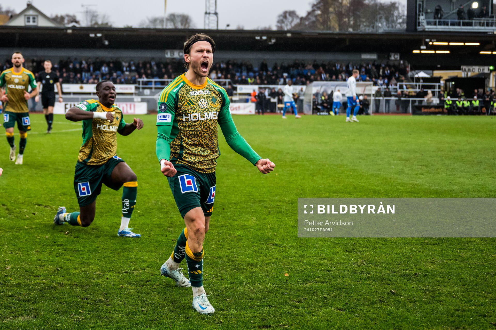 IFK Norrköpings Arnor Traustason jublar