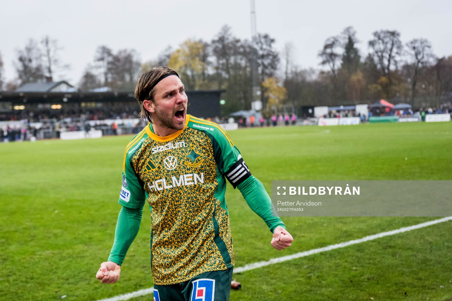 IFK Norrköpings Christoffer Nyman jublar