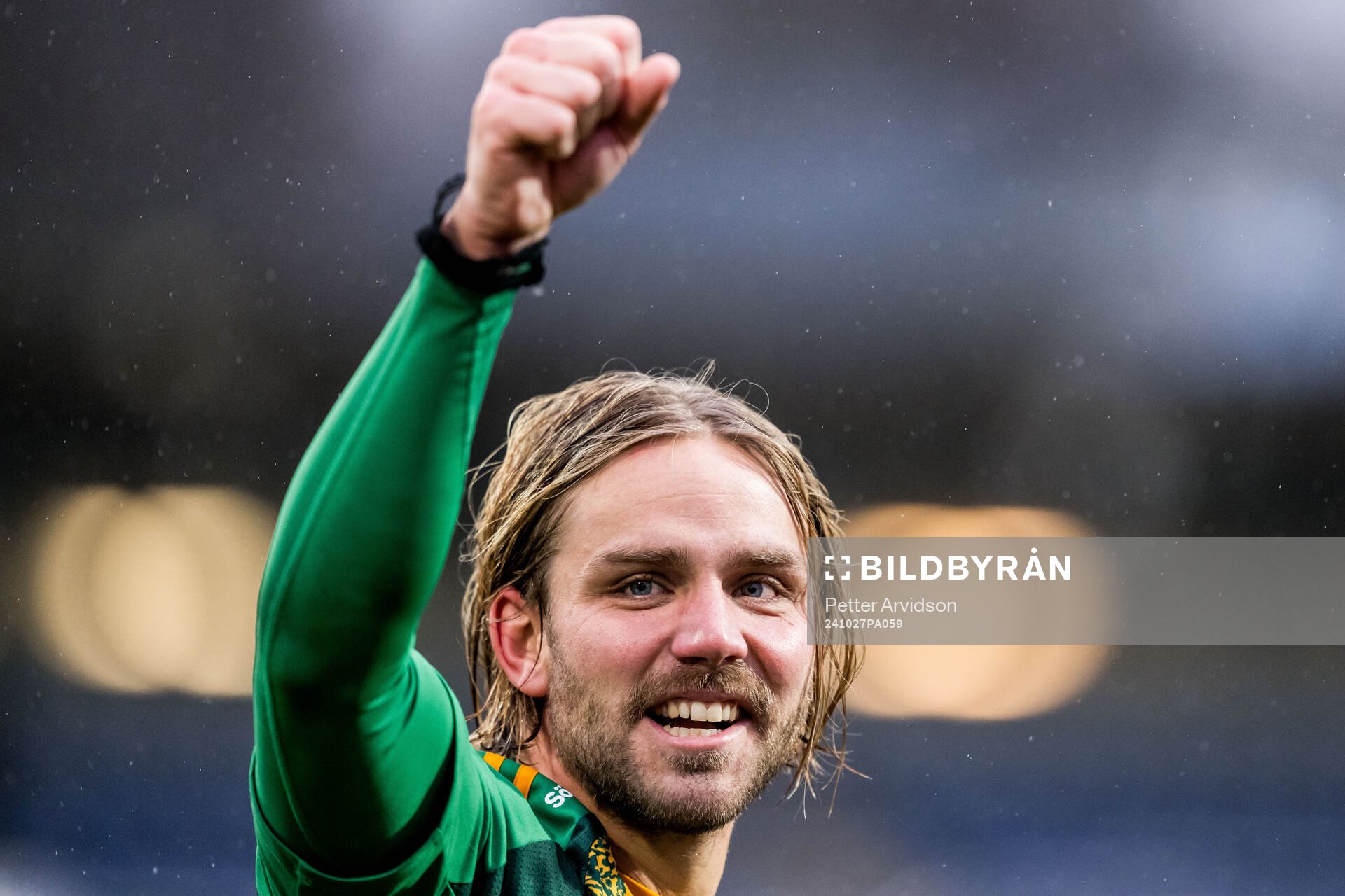 IFK Norrköpings Christoffer Nyman jublar
